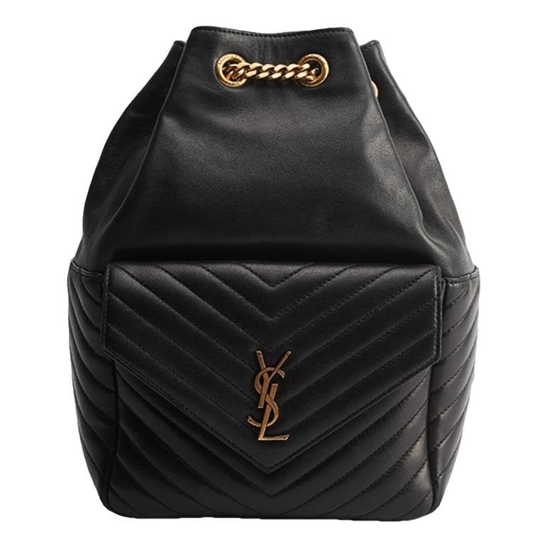 Loulou leather backpack