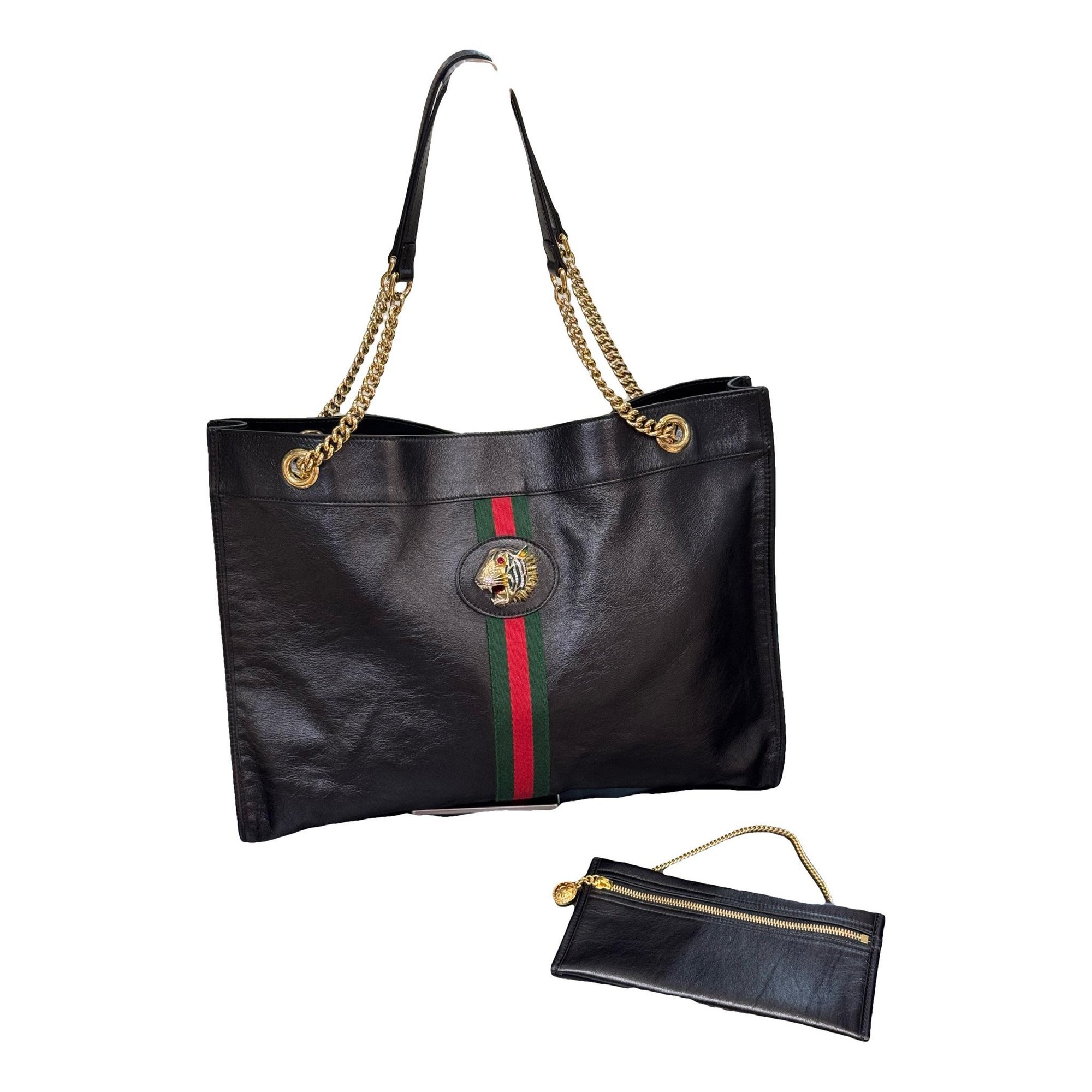 Rajah leather tote