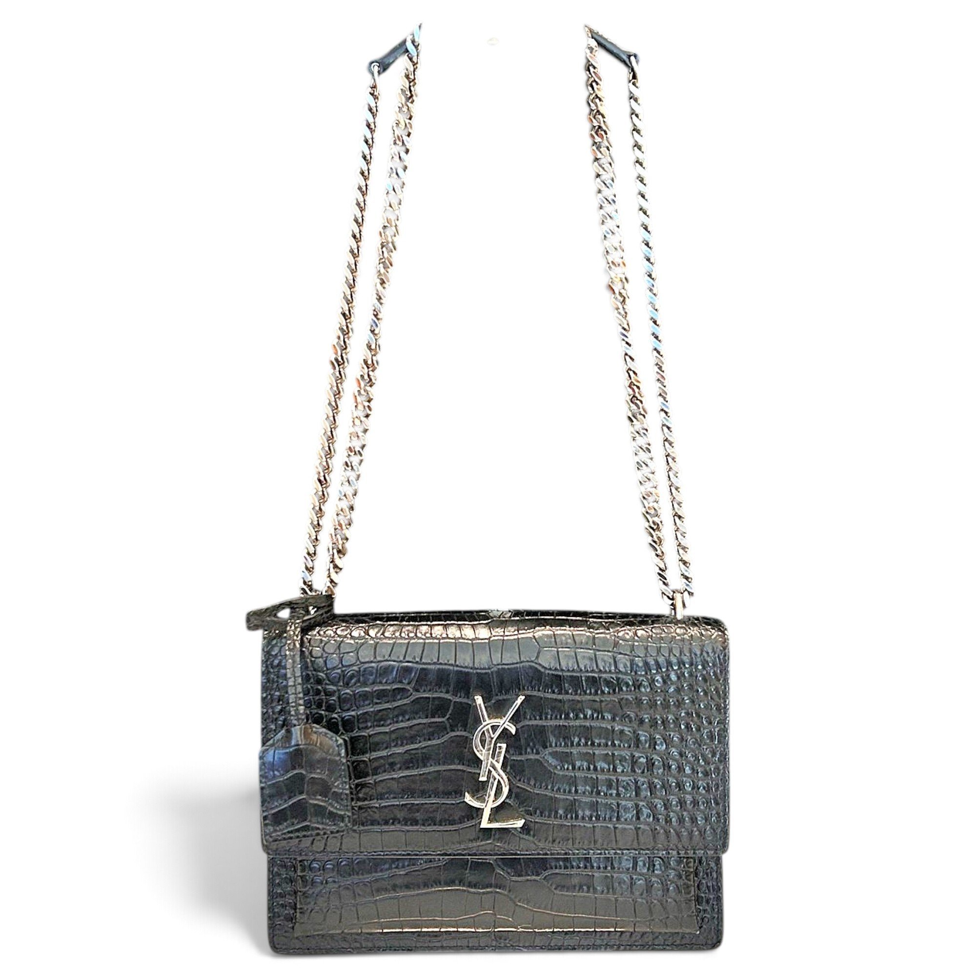 Sunset leather handbag