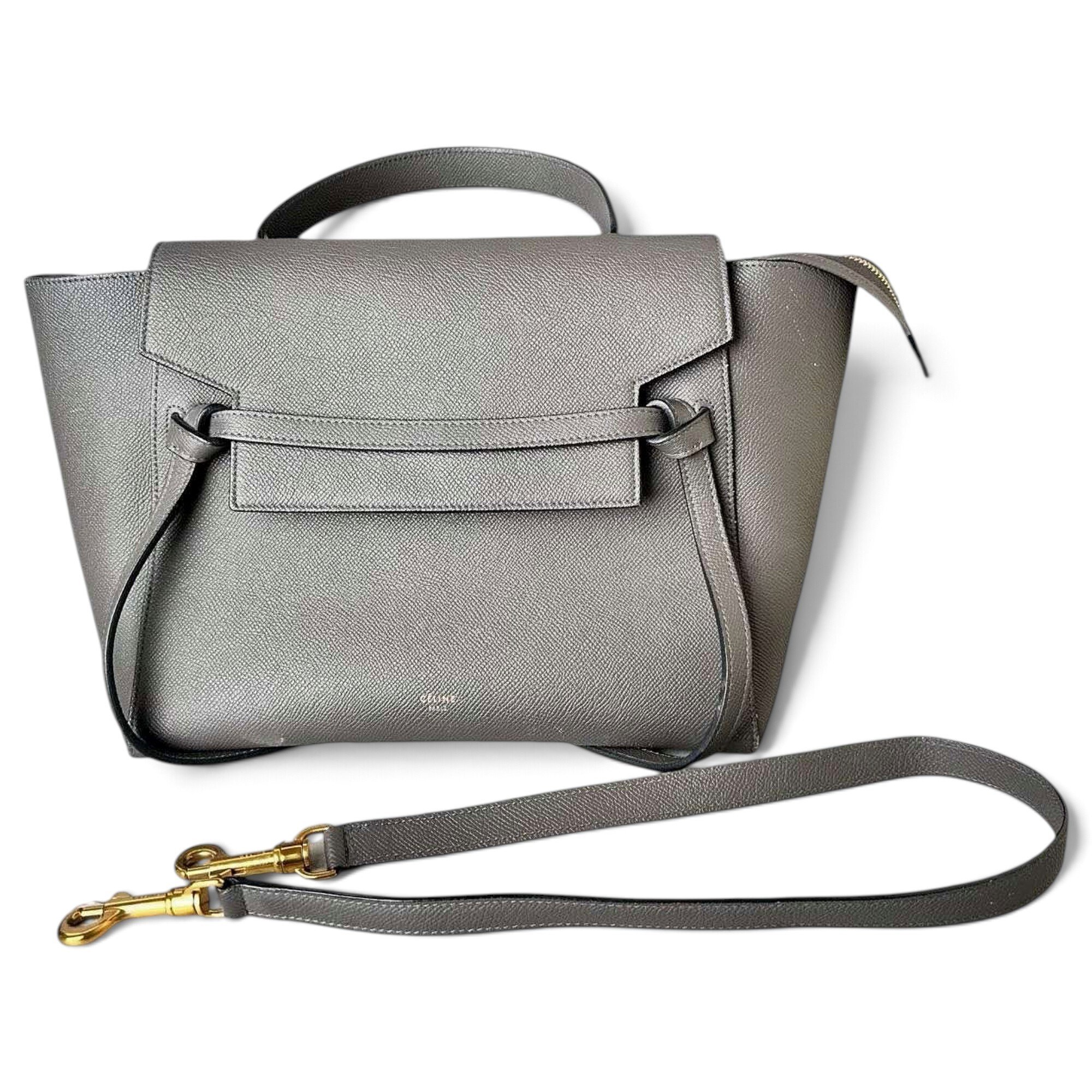 Celine Belt leather handbag