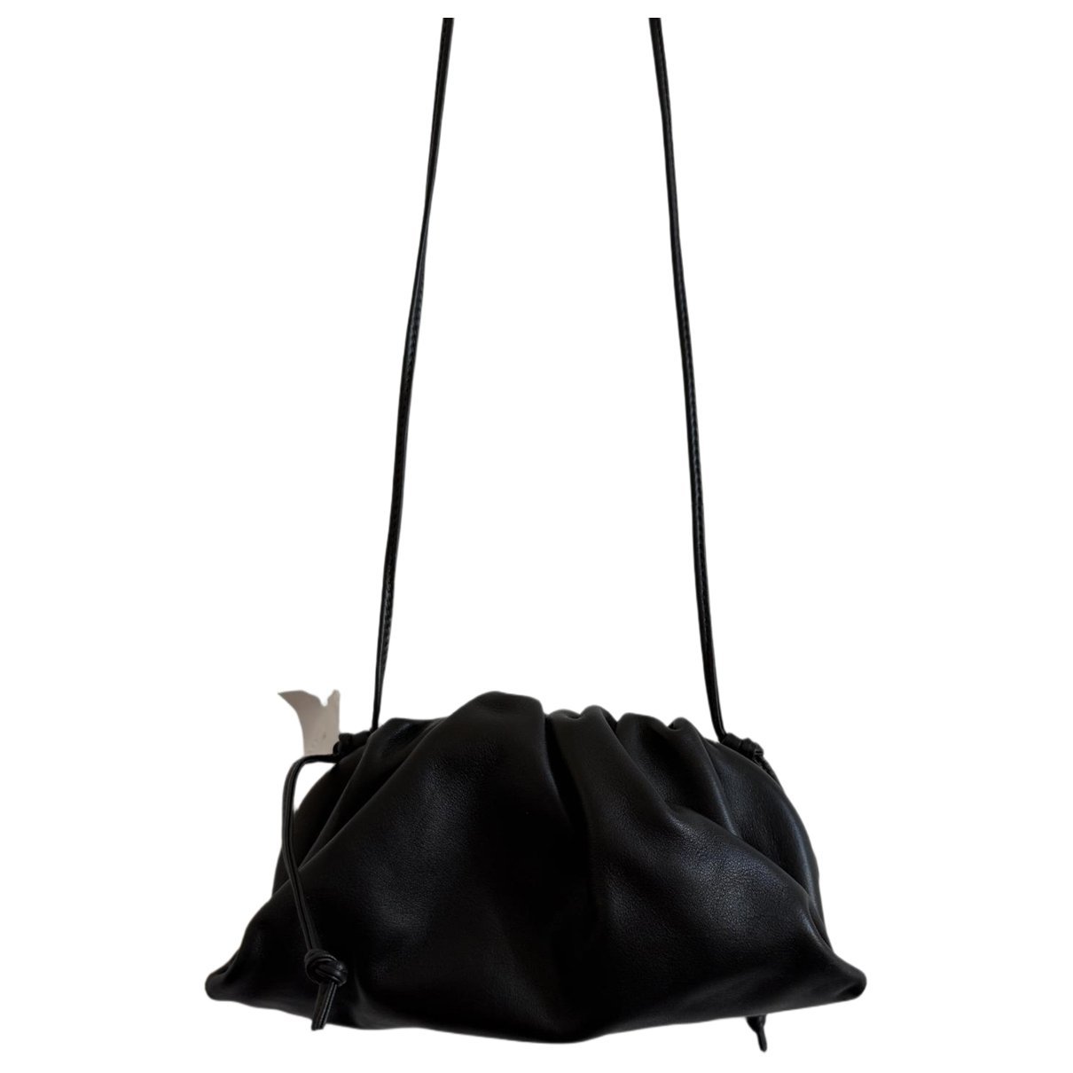 Pouch leather clutch bag