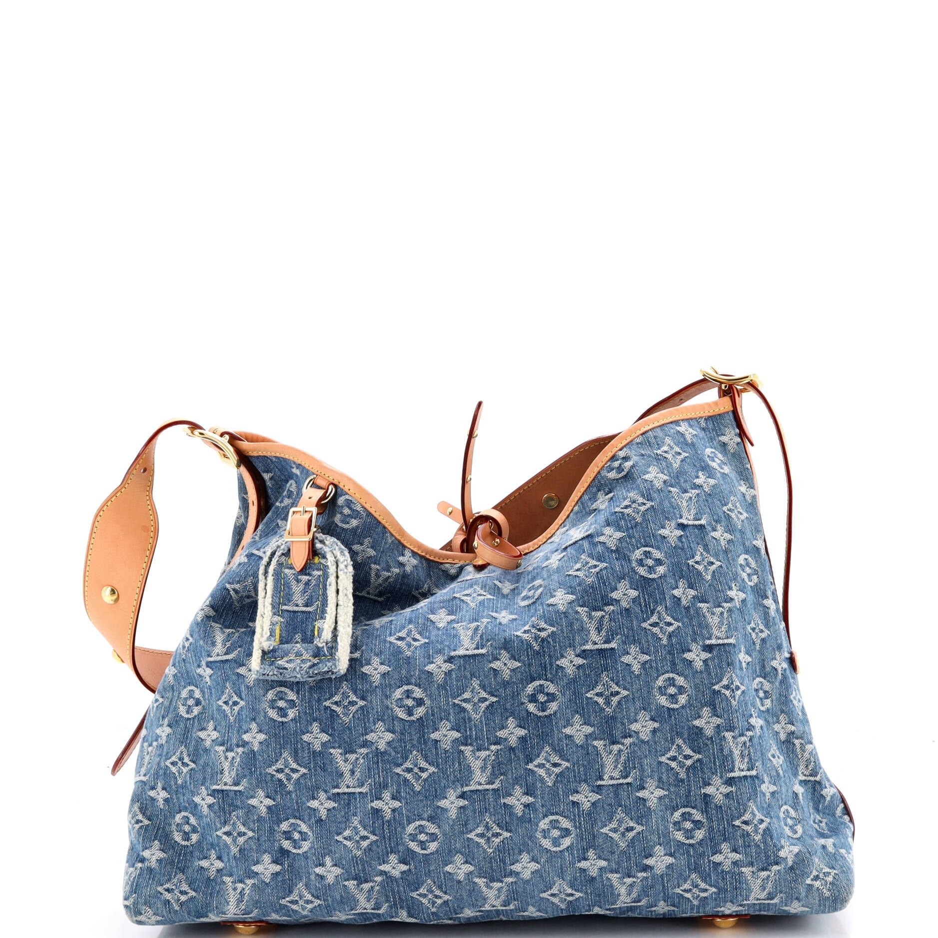 CarryAll Hobo Monogram Denim MM