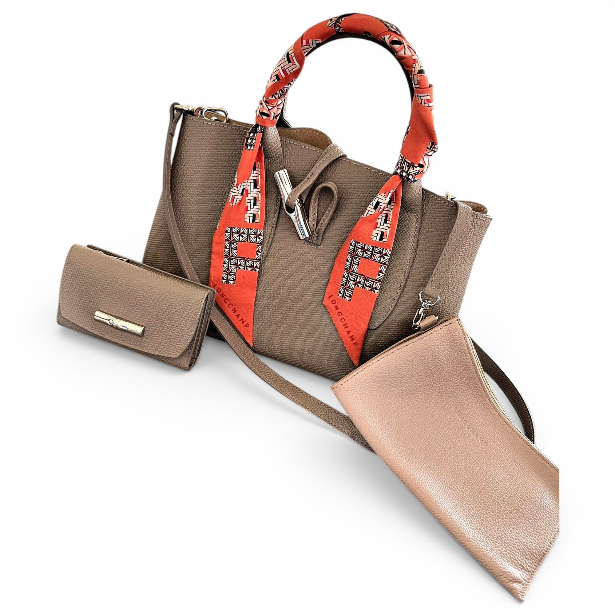 Roseau leather handbag