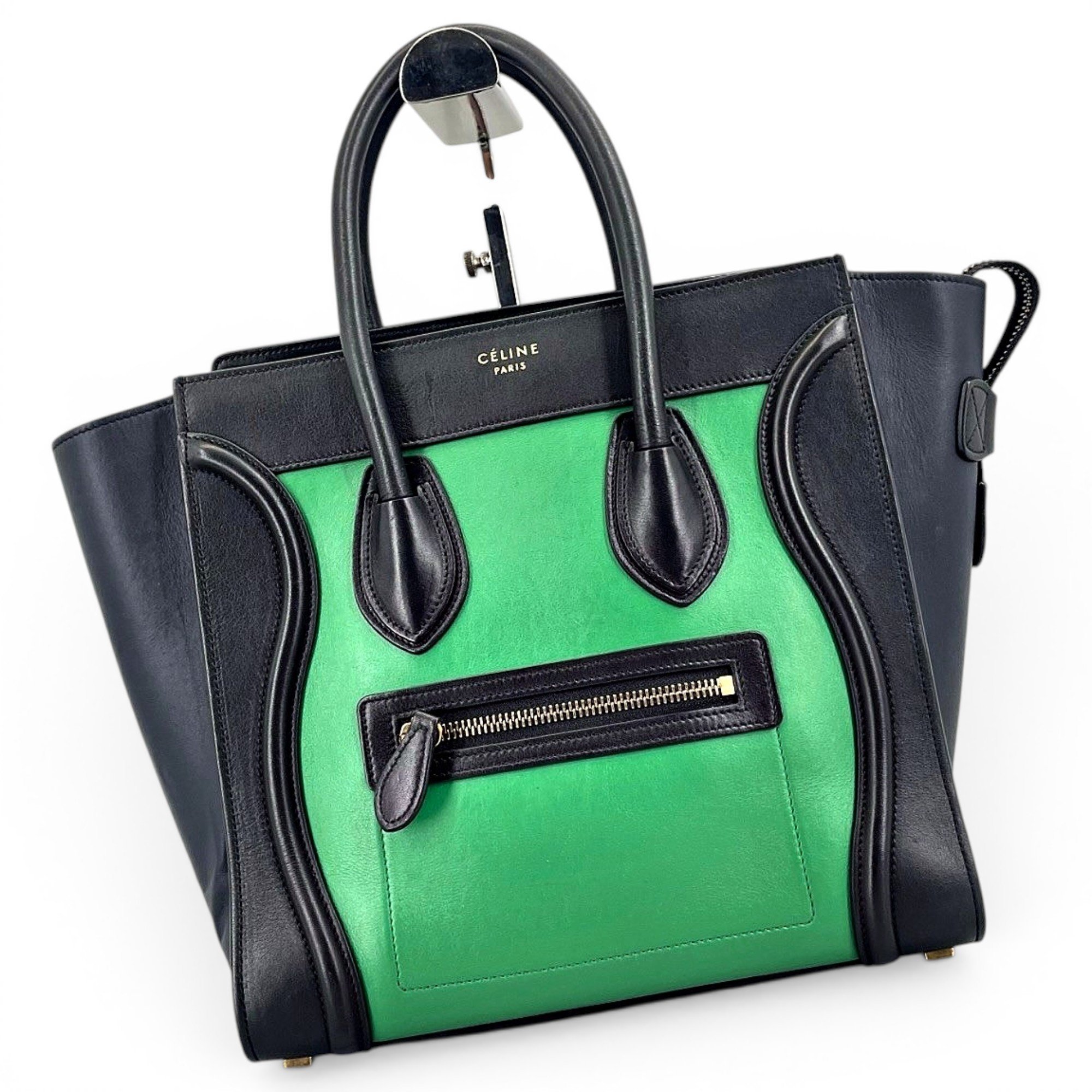 Luggage leather handbag
