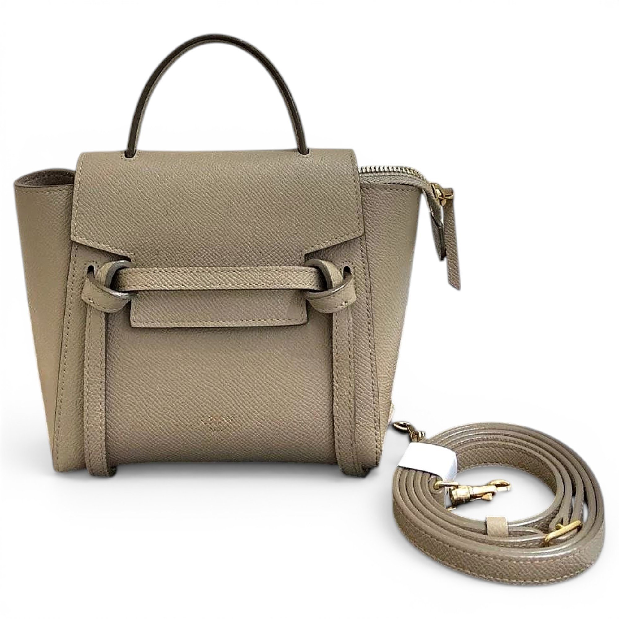 Leather mini bag