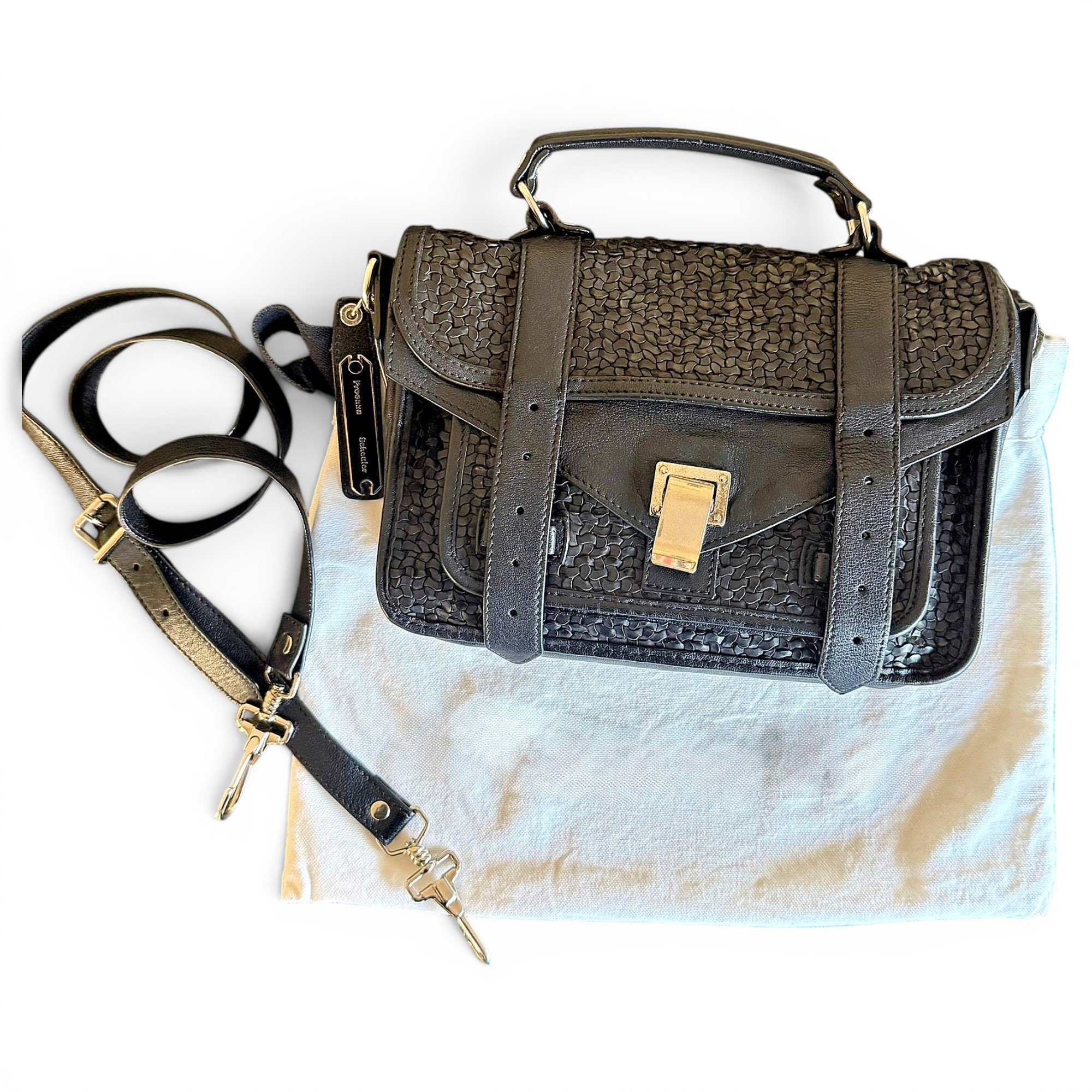Proenza Schouler PS1 Tiny leather satchel
