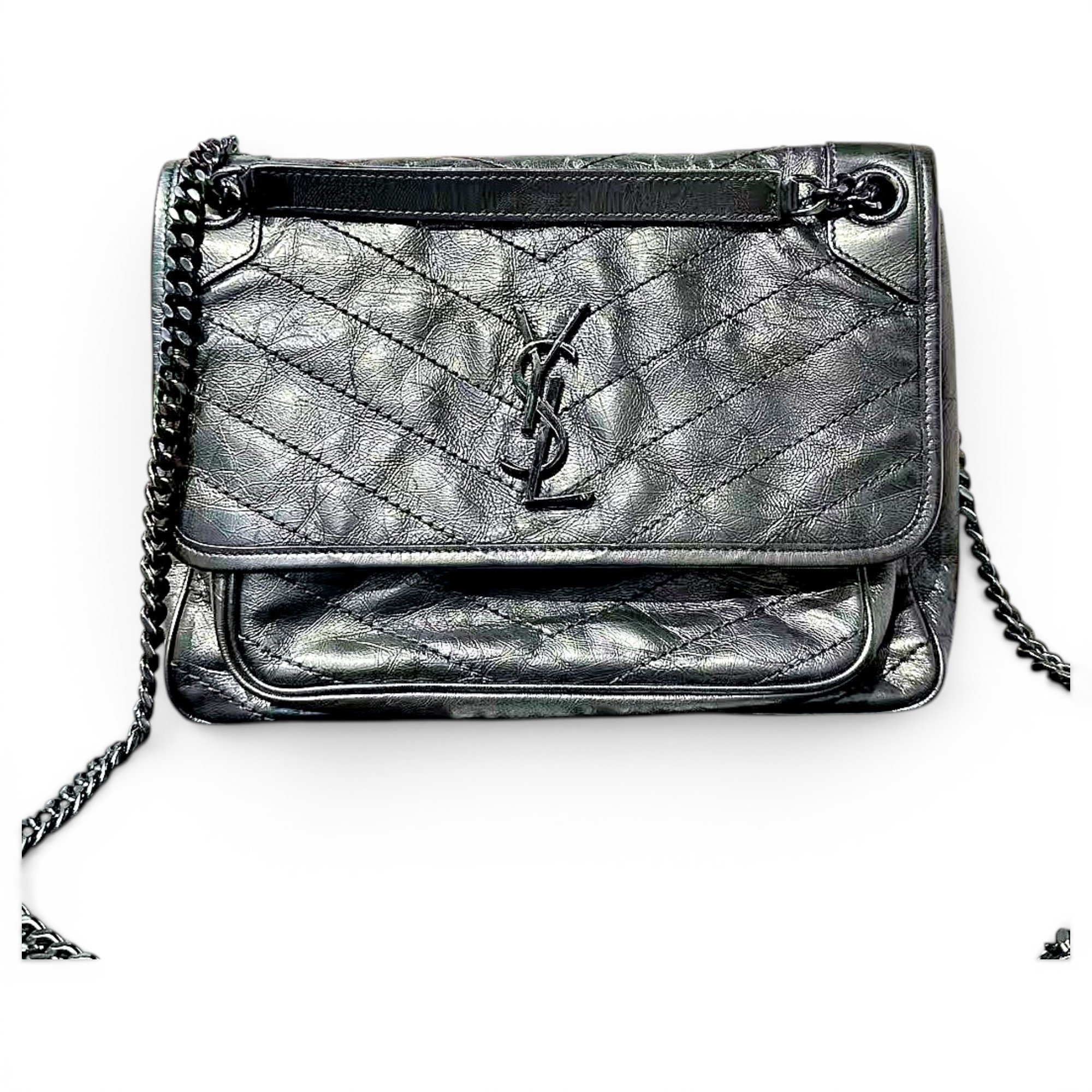 Mini Niki leather crossbody bag