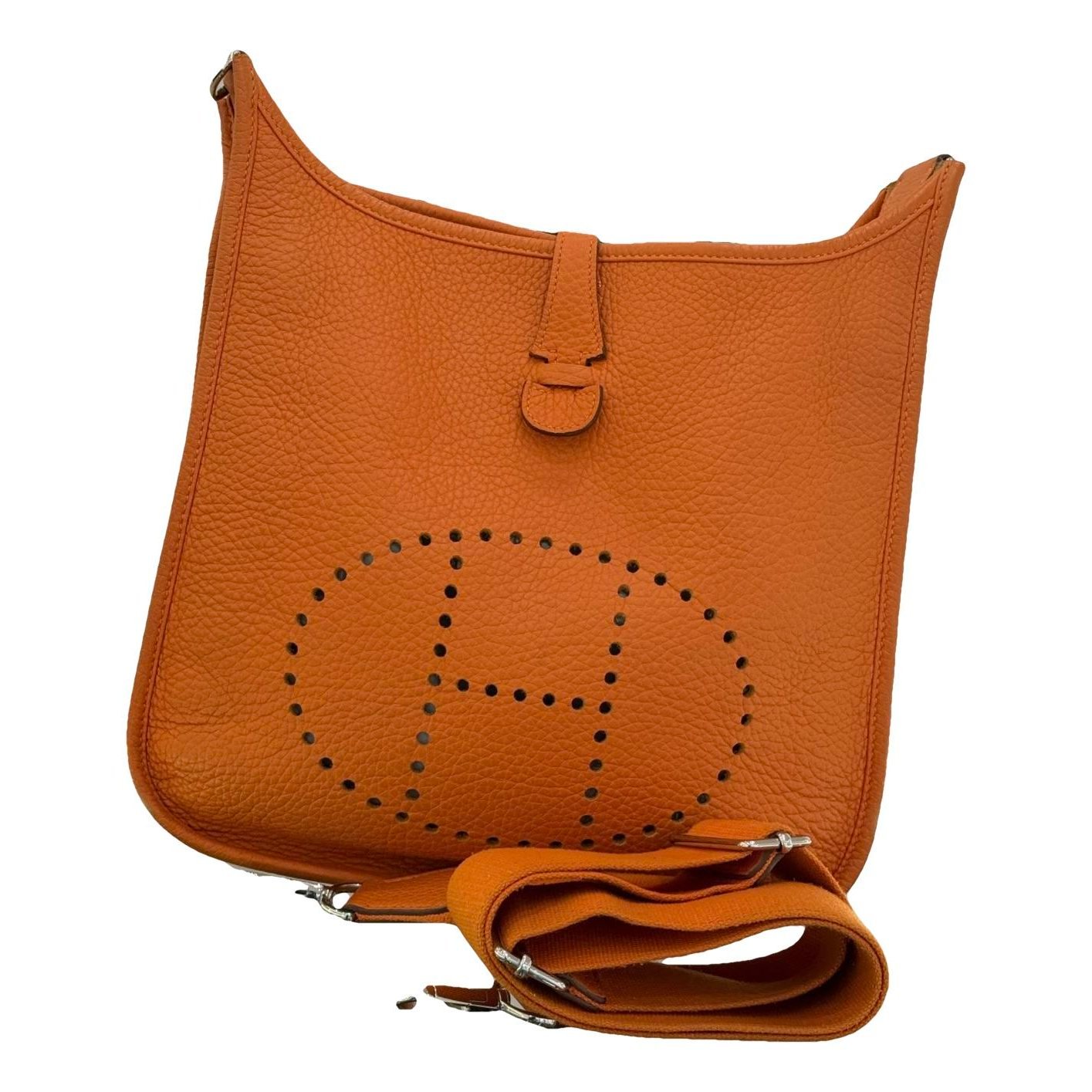 Evelyne leather handbag