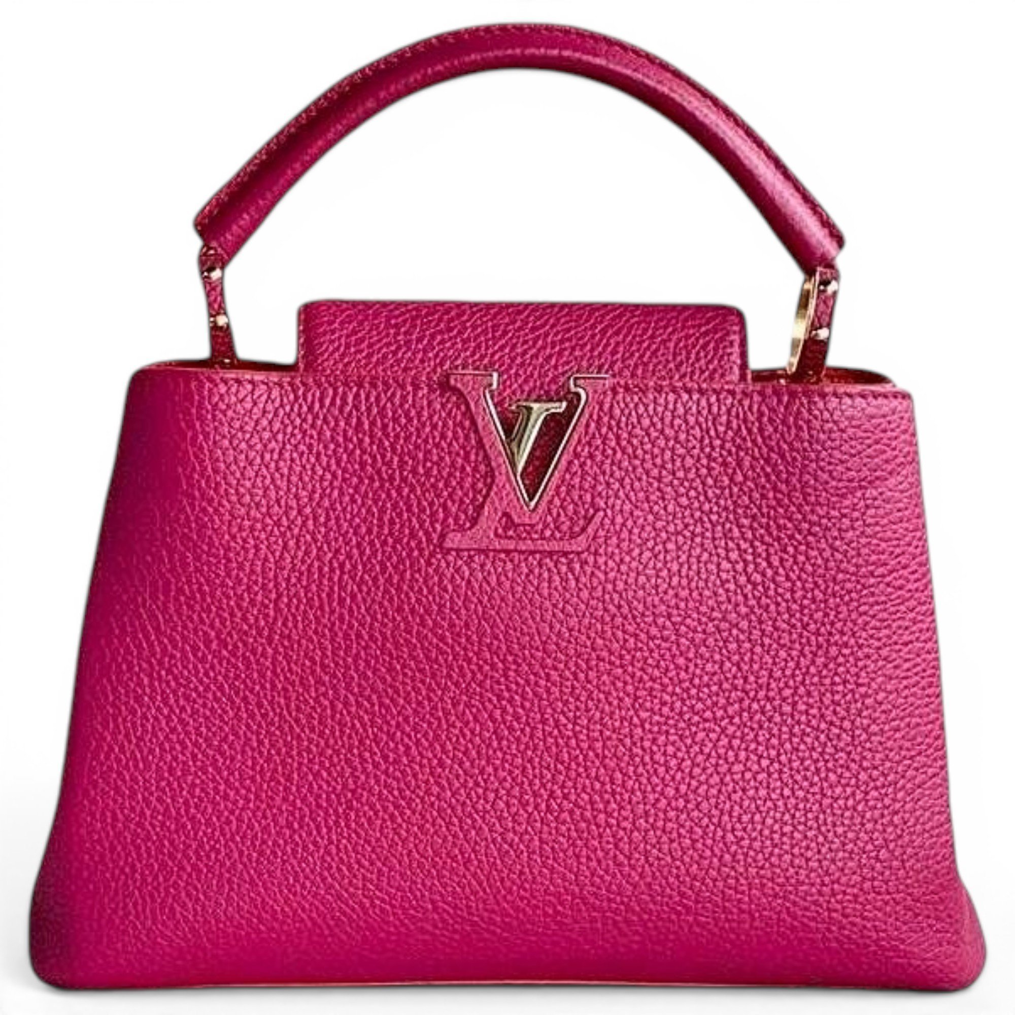 Capucines leather handbag