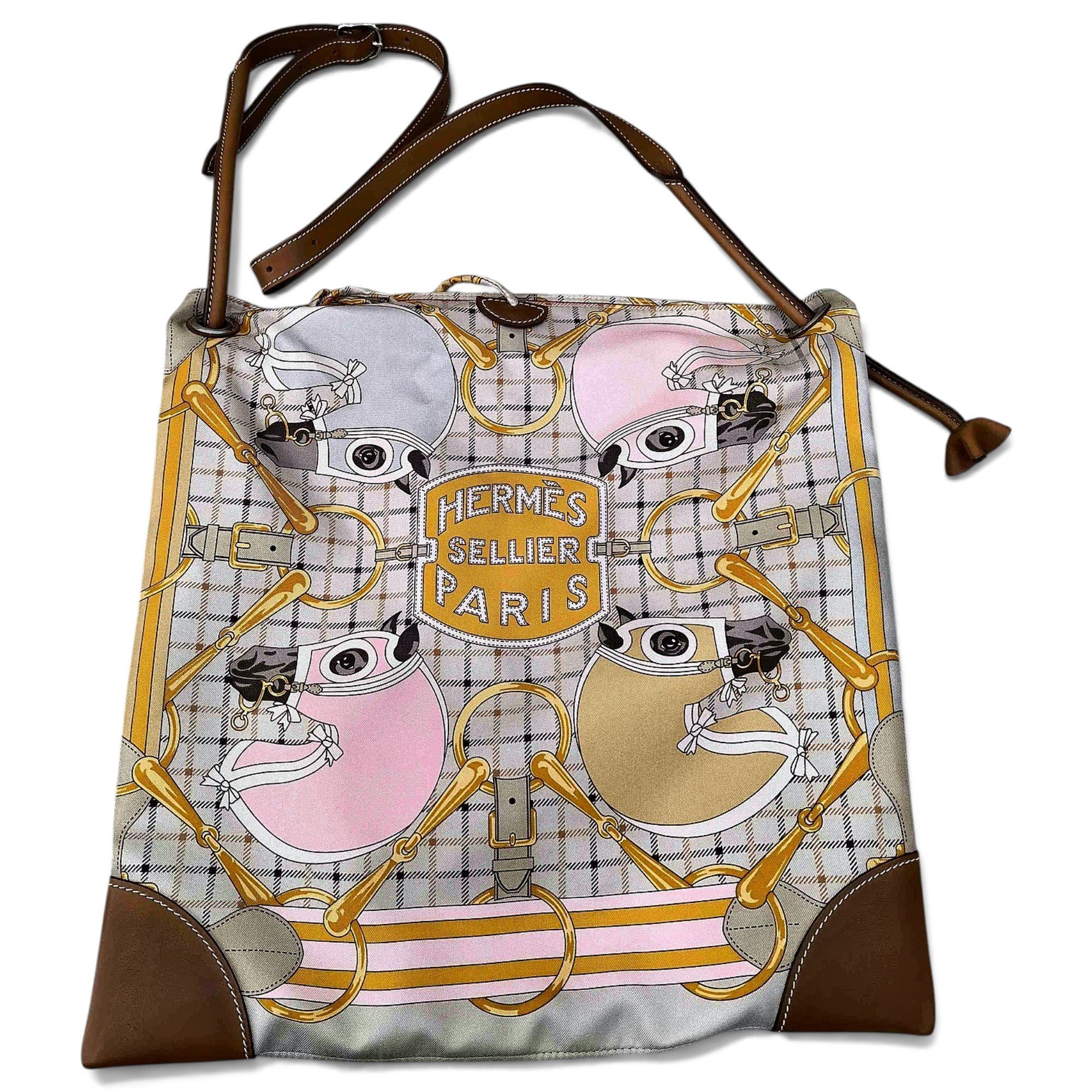 Silk City silk handbag
