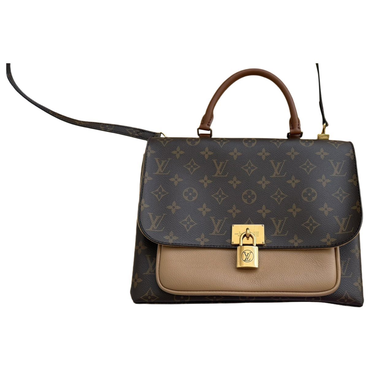 Marignan patent leather handbag