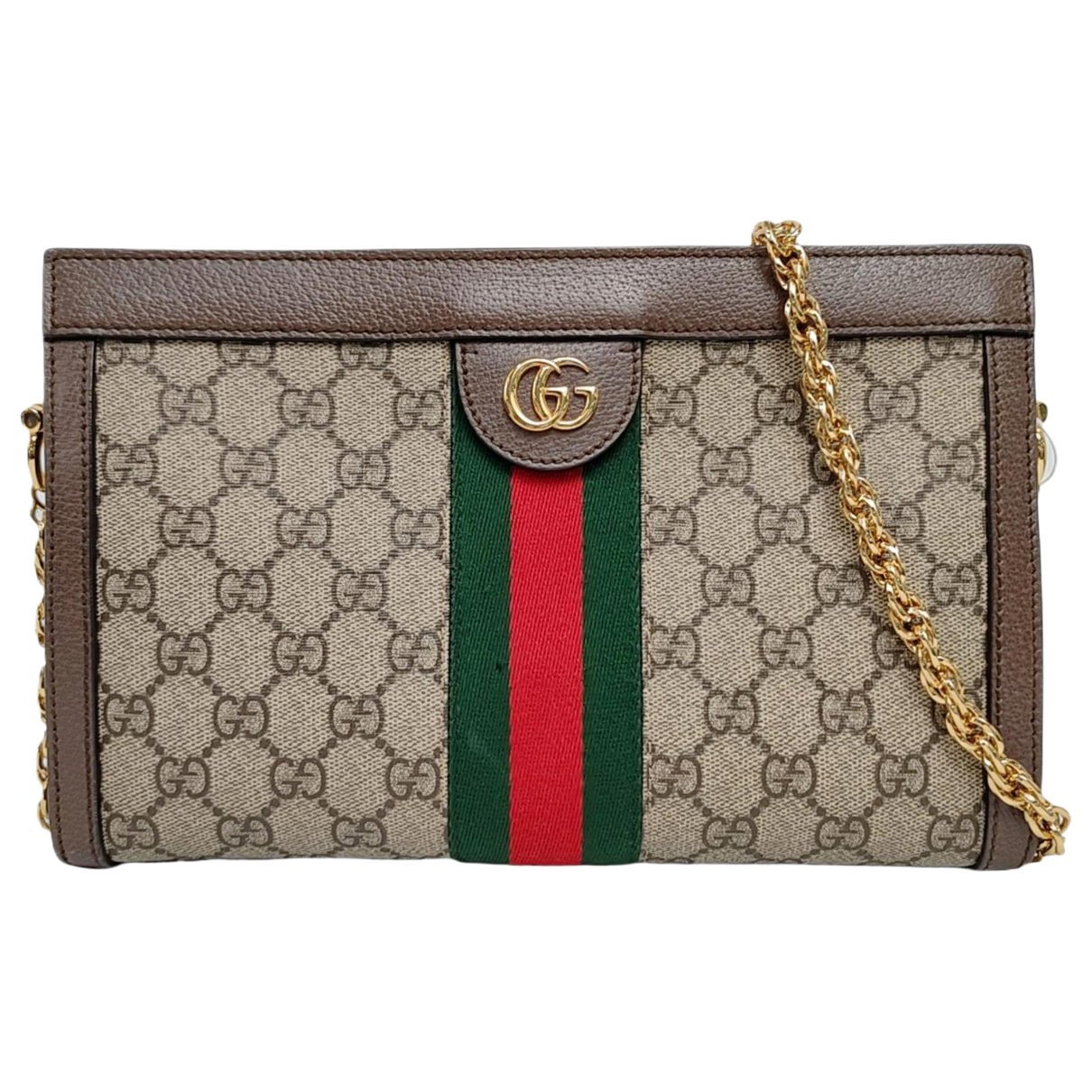Ophidia leather crossbody bag