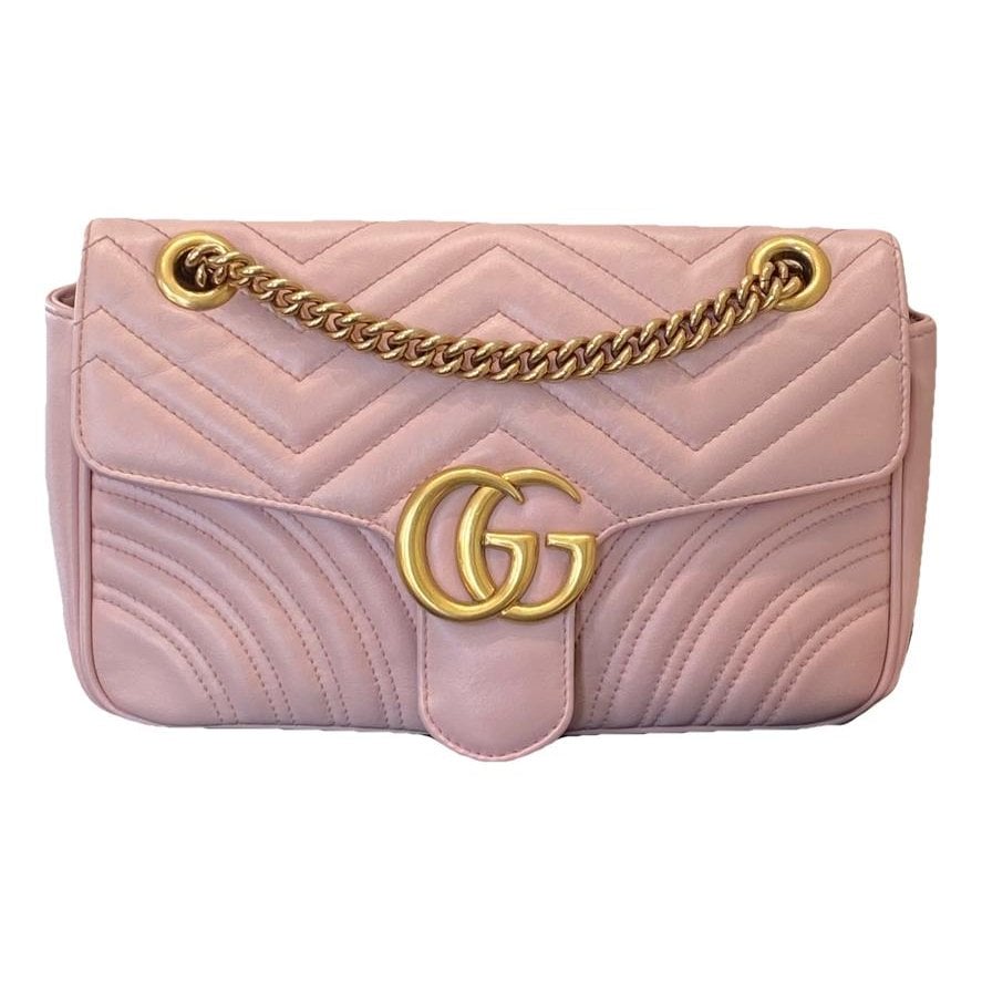 GG Marmont Flap leather handbag