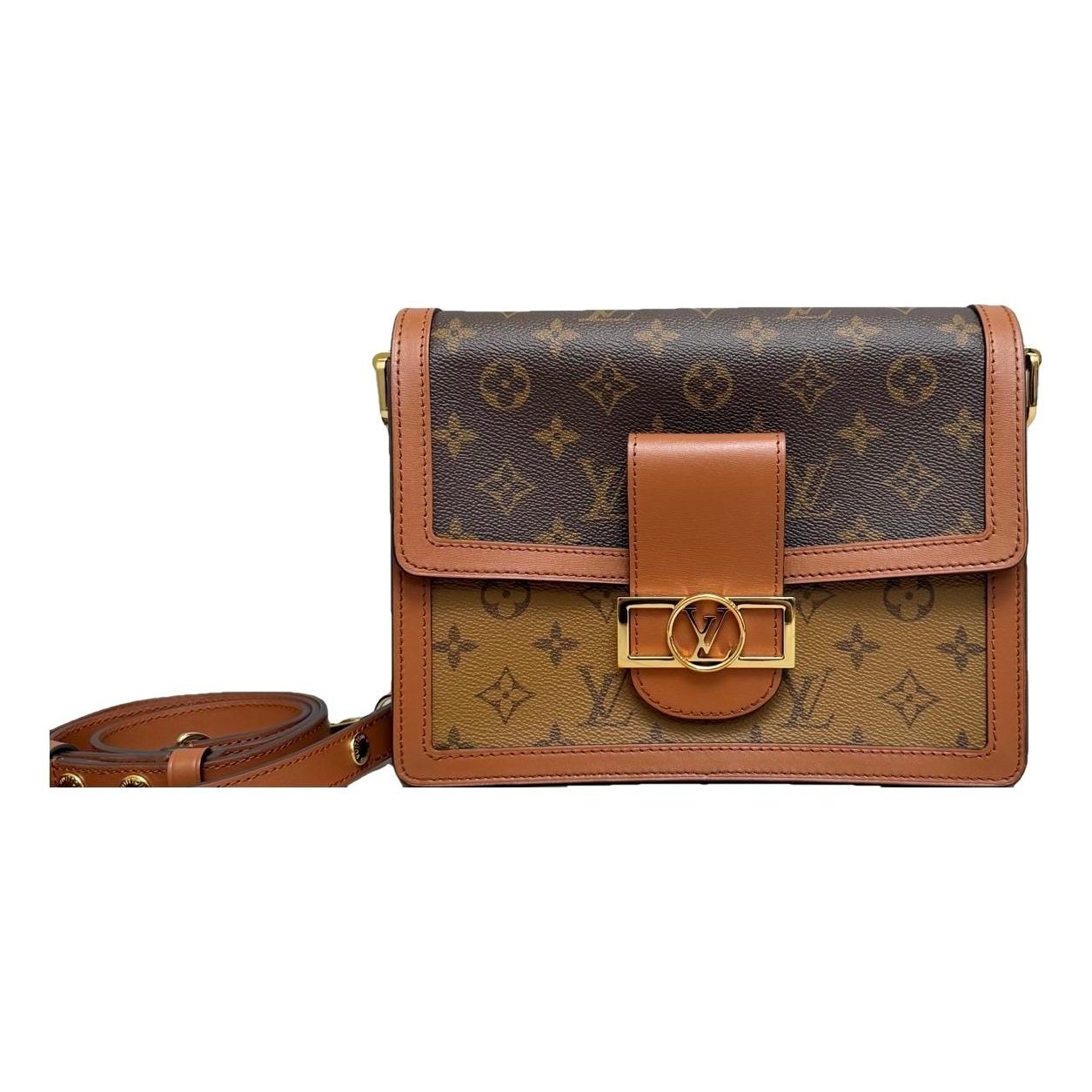 Dauphine leather handbag