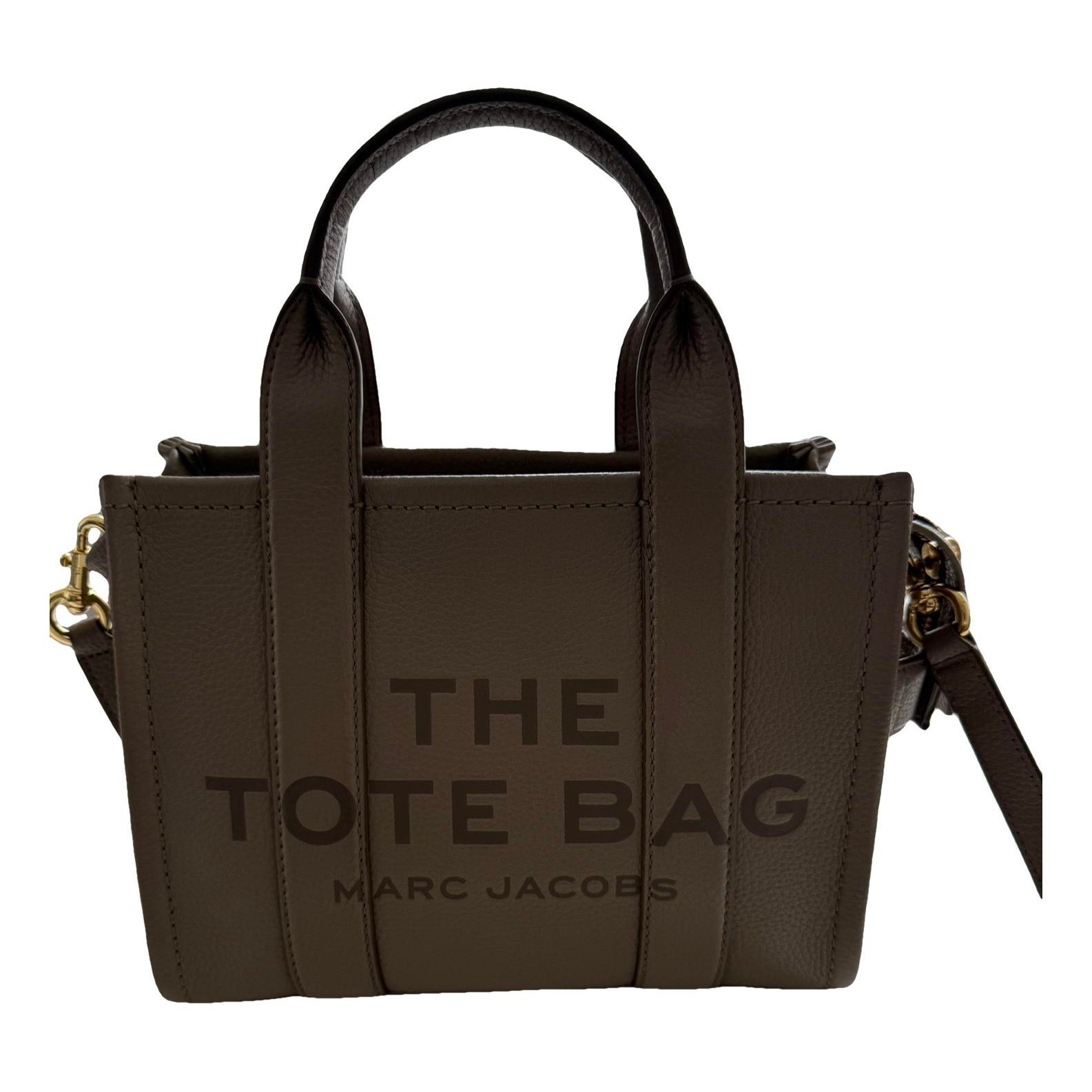 The Tag Tote leather tote