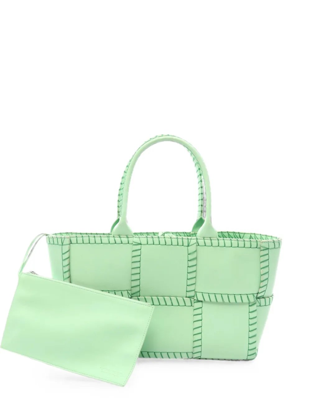 2010s small wArco leather handbag