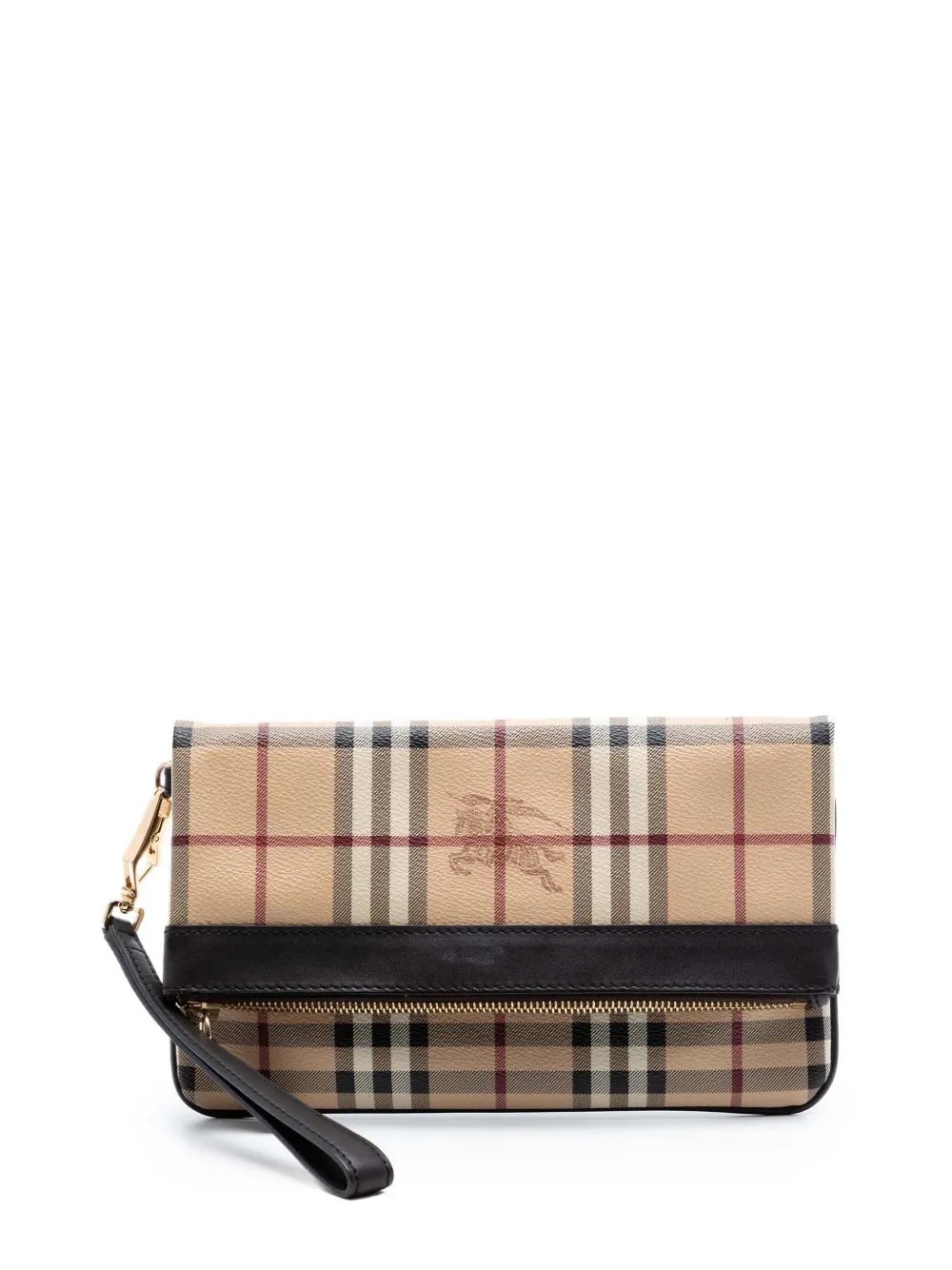2000-2017 Haymarket Check Coated Canvas Adeline Fold over clutch bag