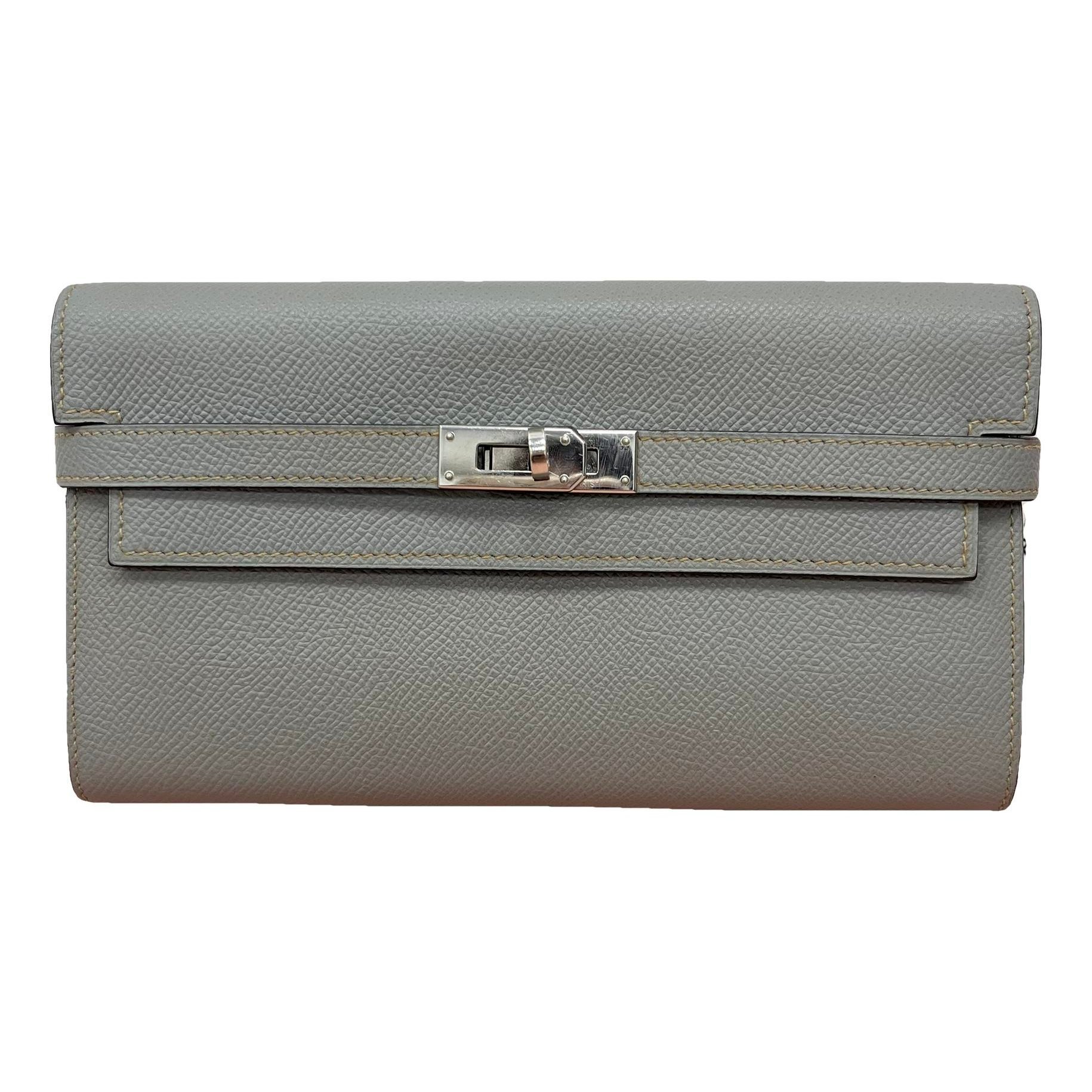 Kelly to go leather clutch bag