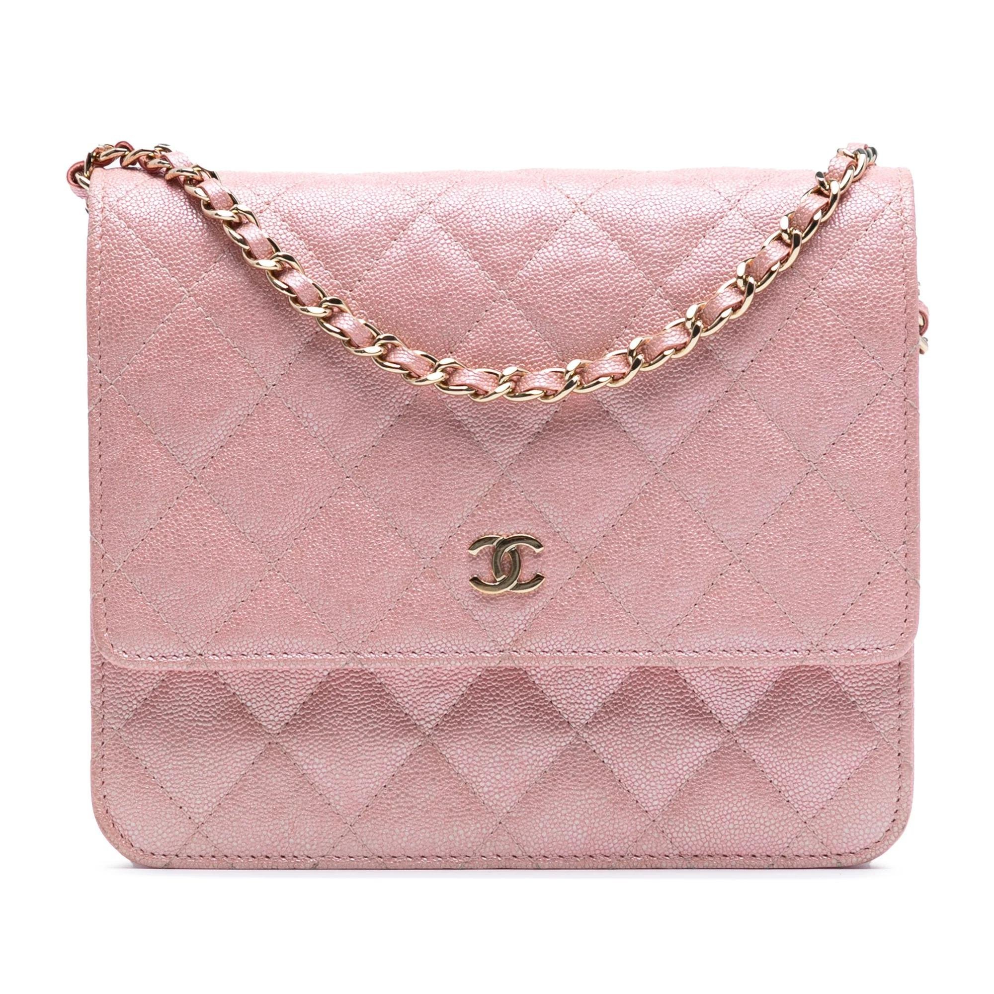 Wallet On Chain Timeless/Classique leather handbag