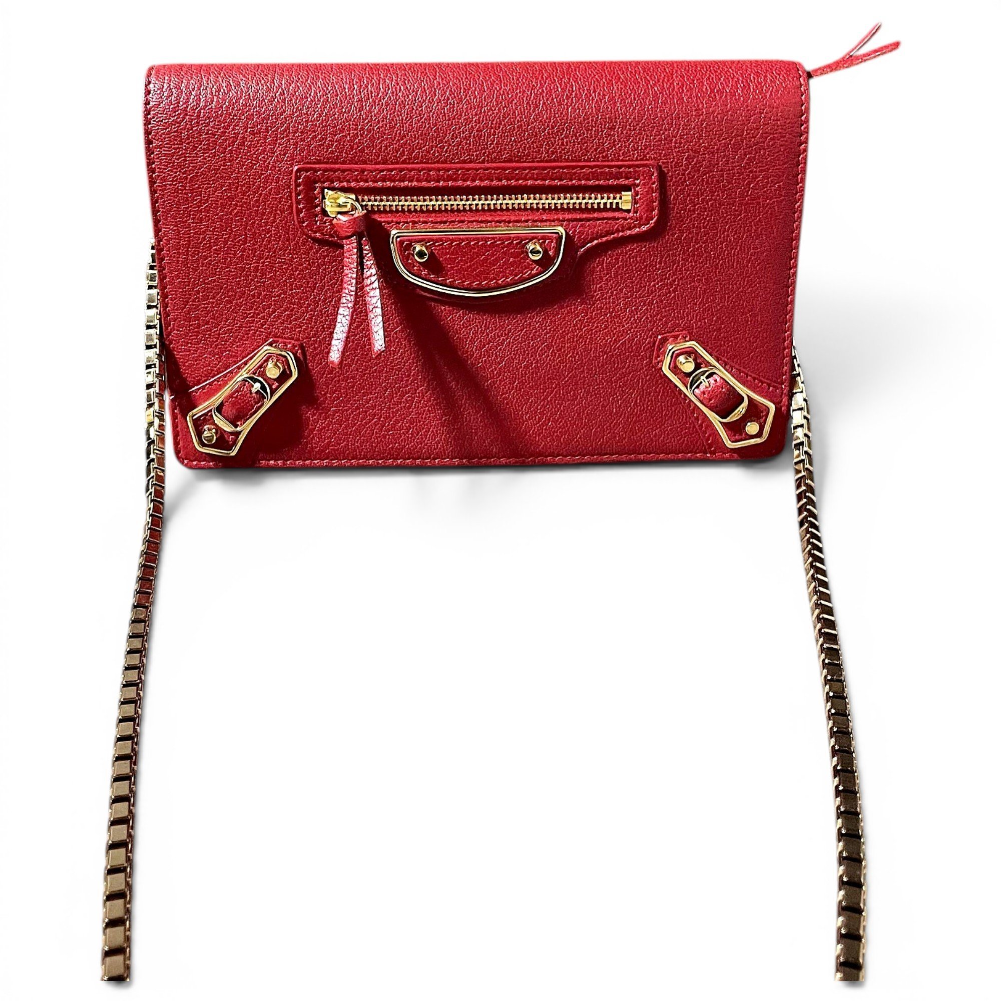 Leather crossbody bag