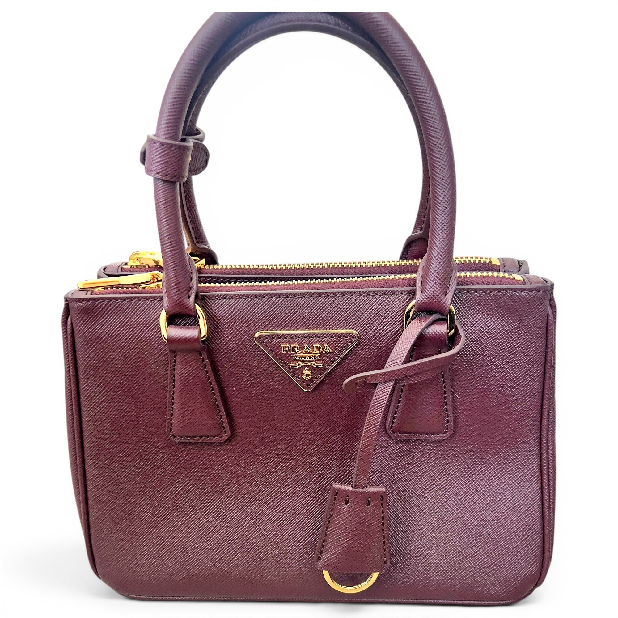 Galleria leather handbag