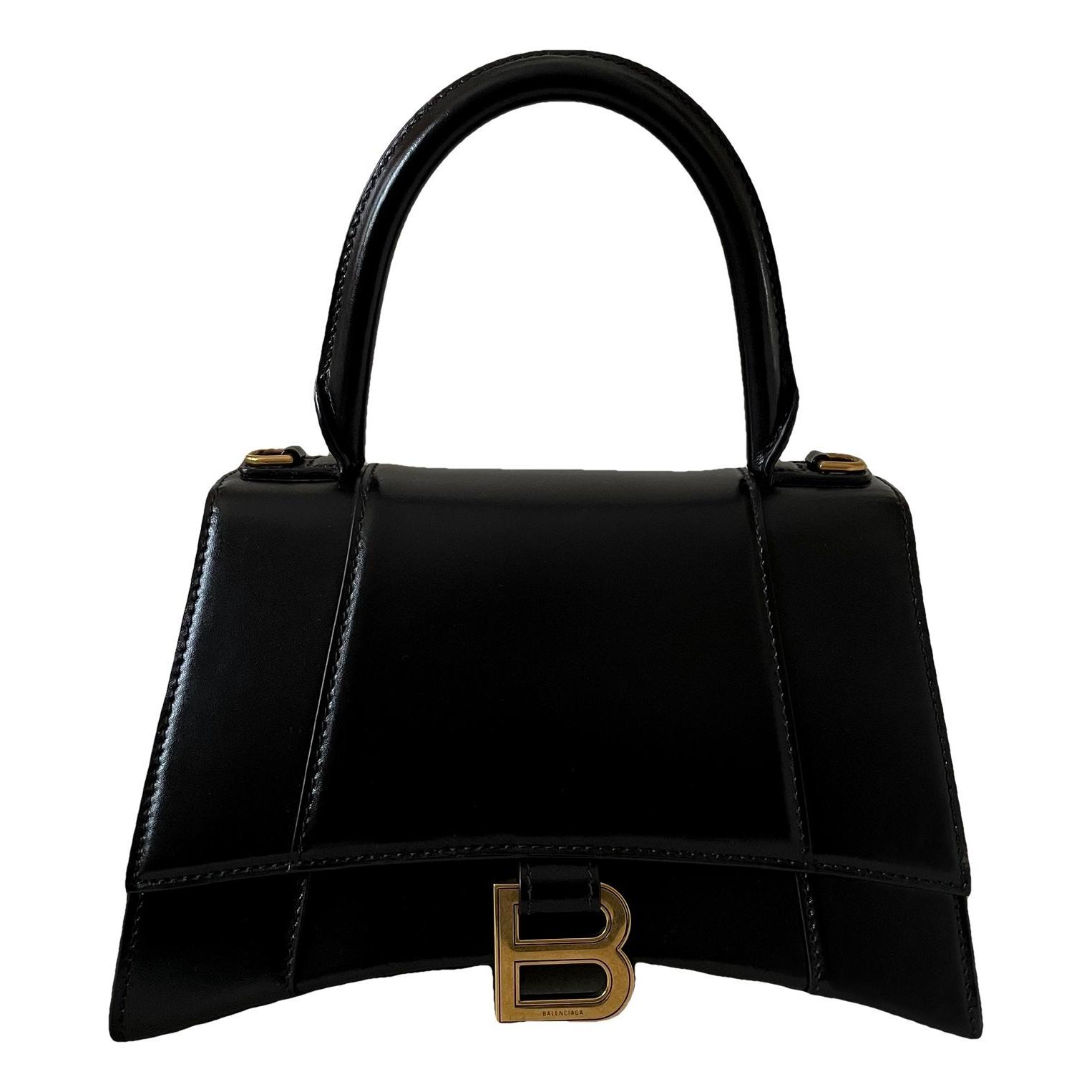 Balenciaga Hourglass leather handbag