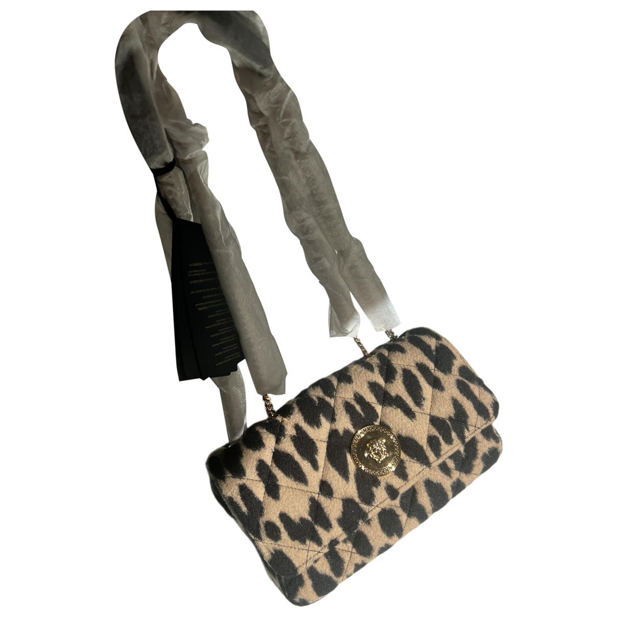La Medusa leather handbag