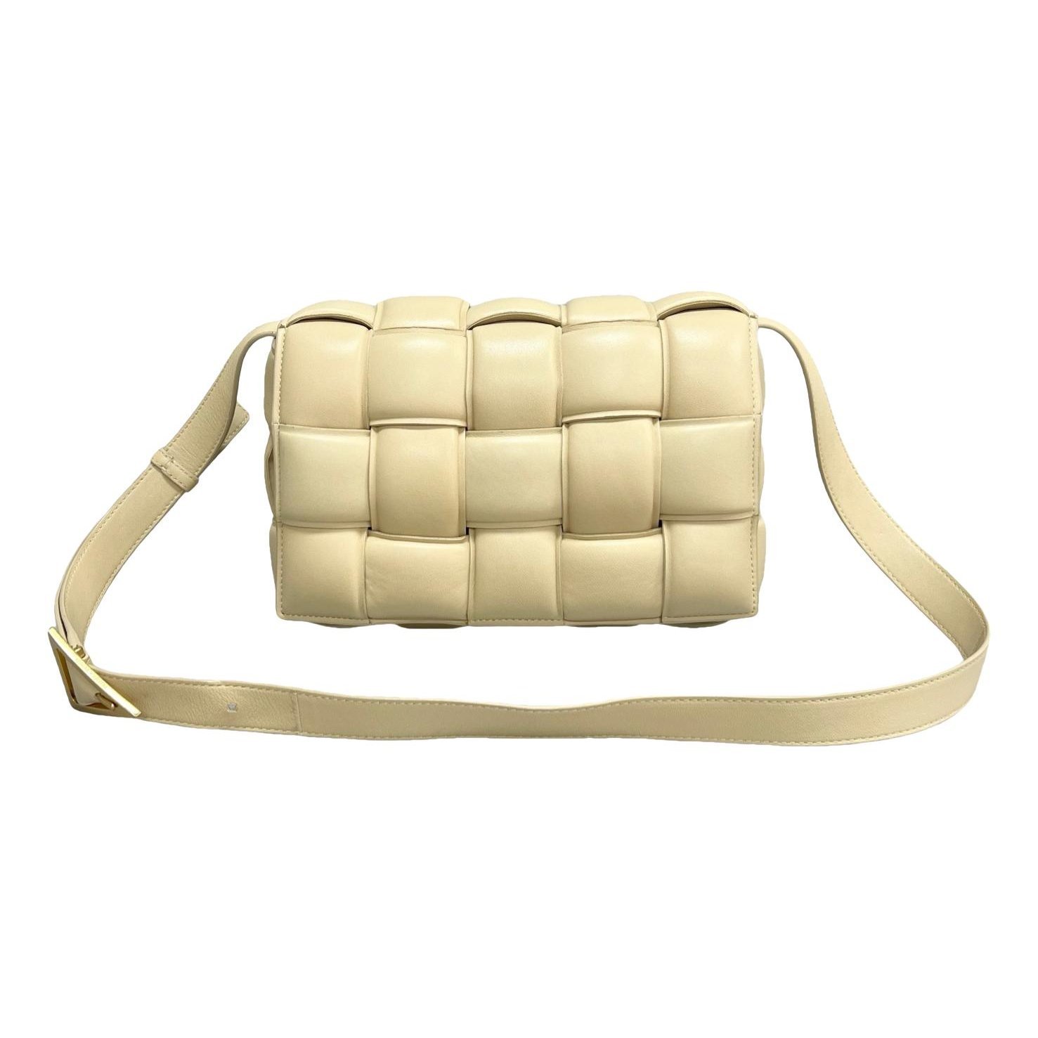 Cassette Padded leather handbag