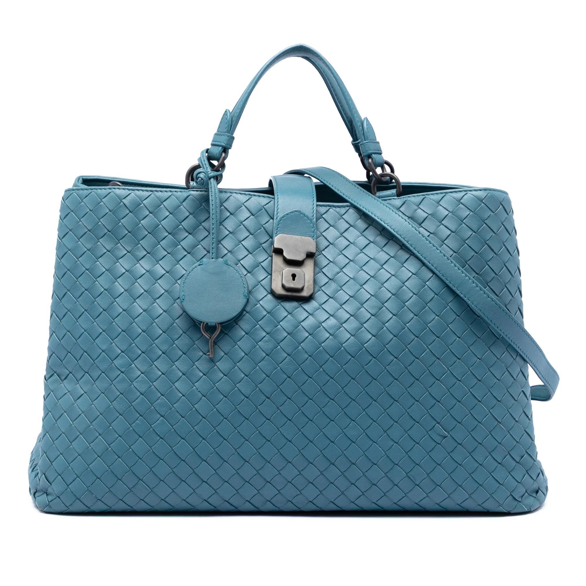 Roma leather tote