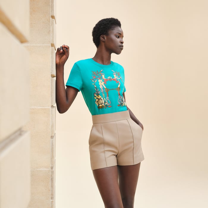 Vert Émeraude "Della Cavalleria" T-shirt