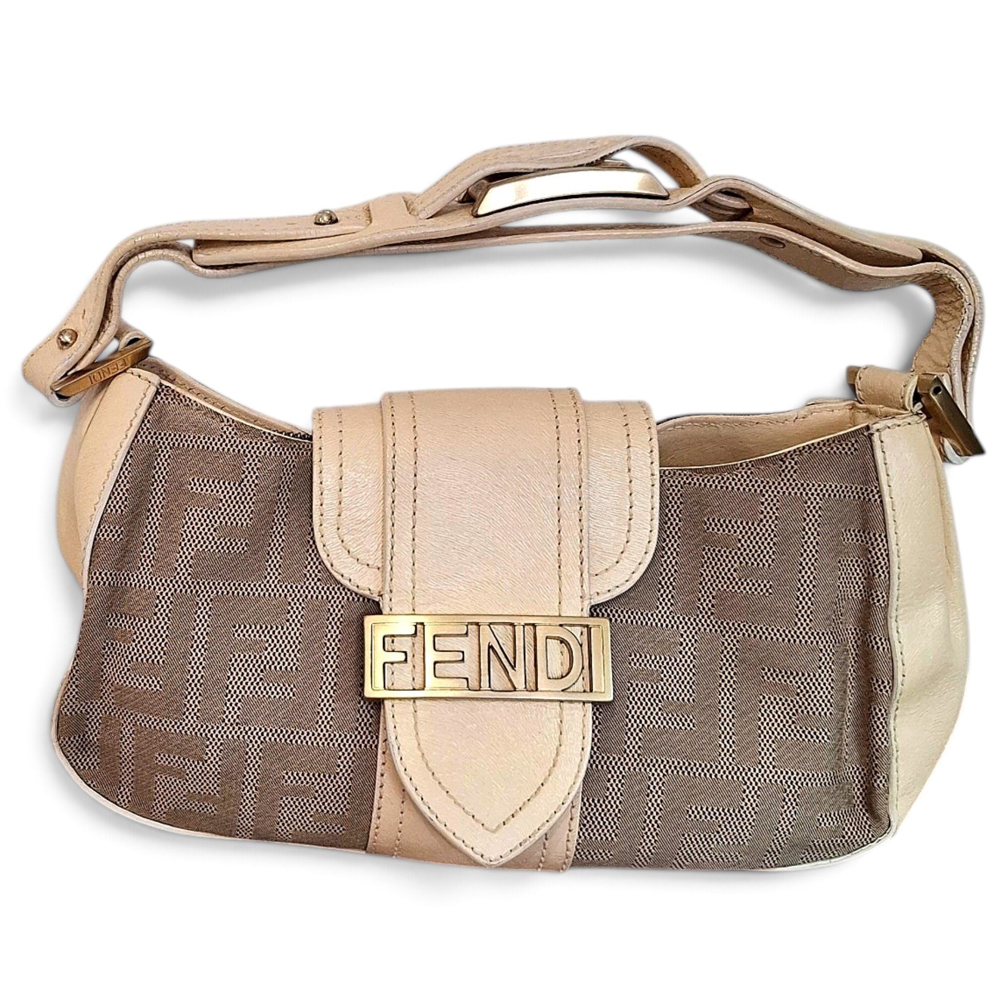 Croissant Vintage leather handbag