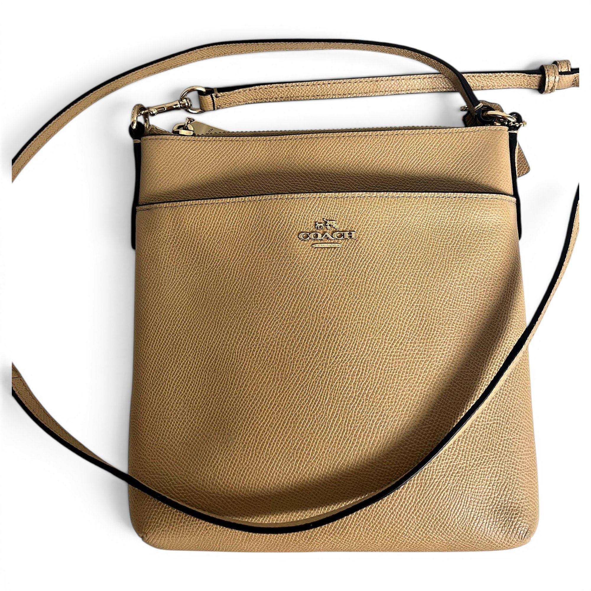 Leather crossbody bag