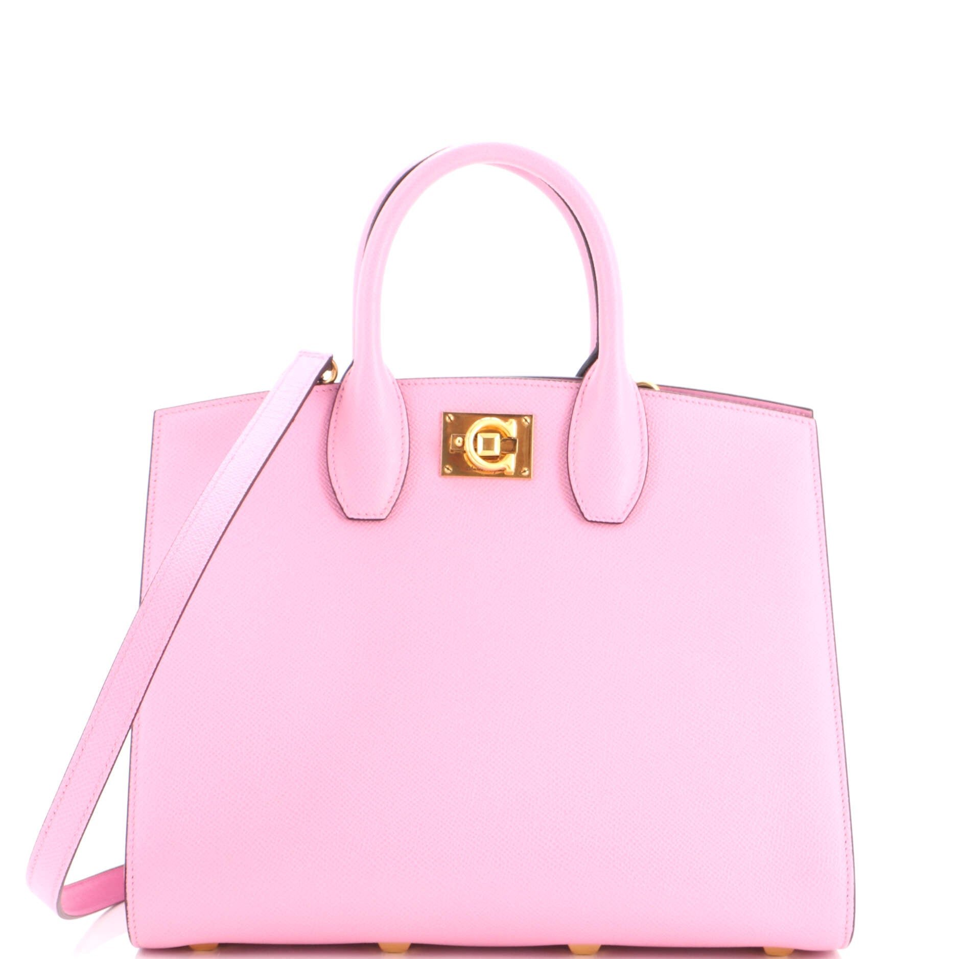 Studio Box Satchel Leather Medium