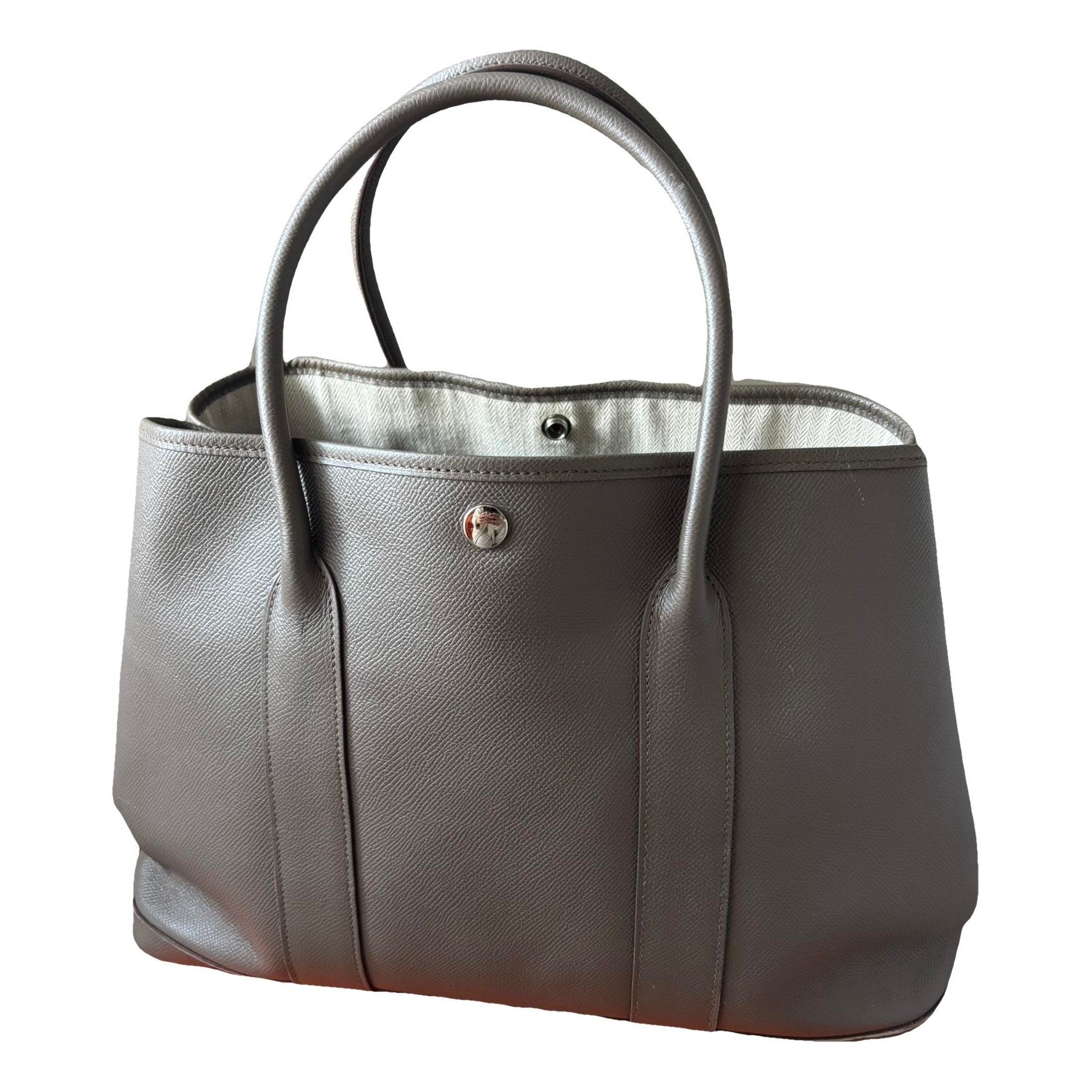 Hermes Garden Party 36 Handbag Epsom Leather