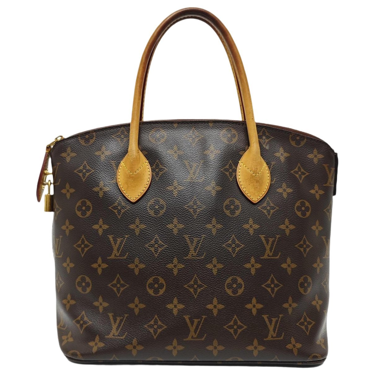 Lockit leather handbag