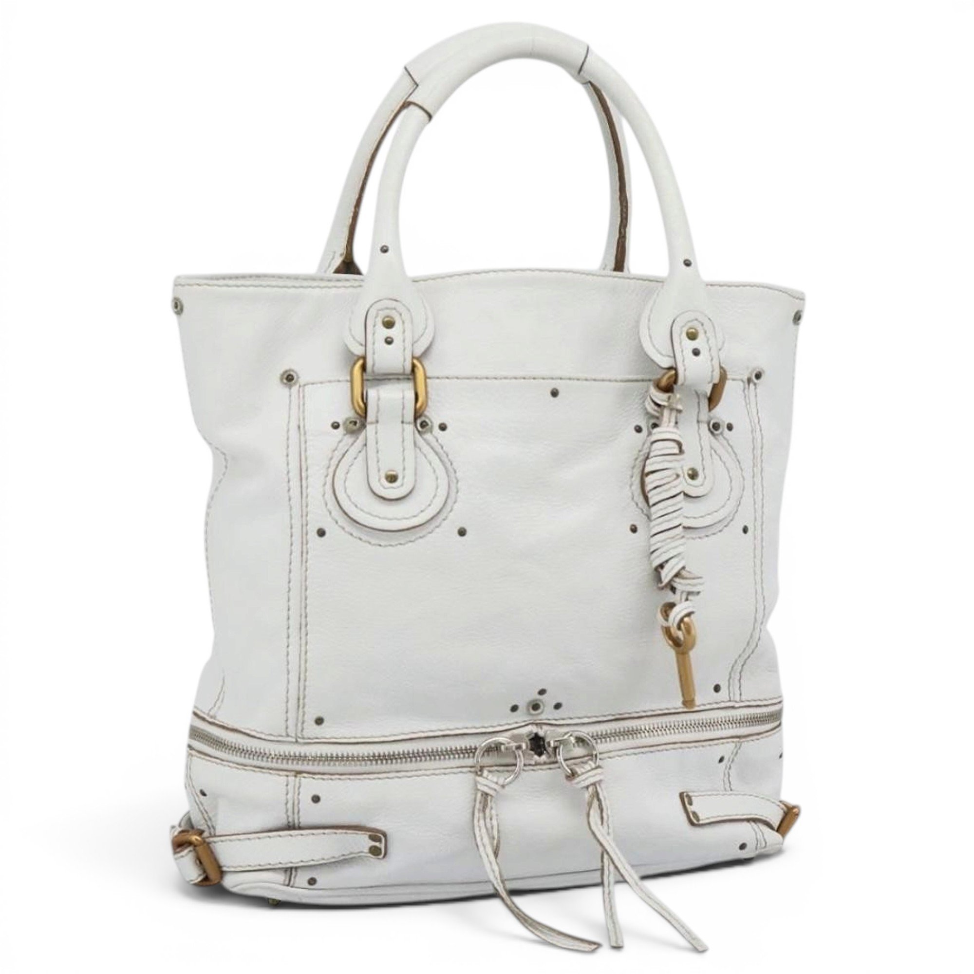 Paddington leather tote