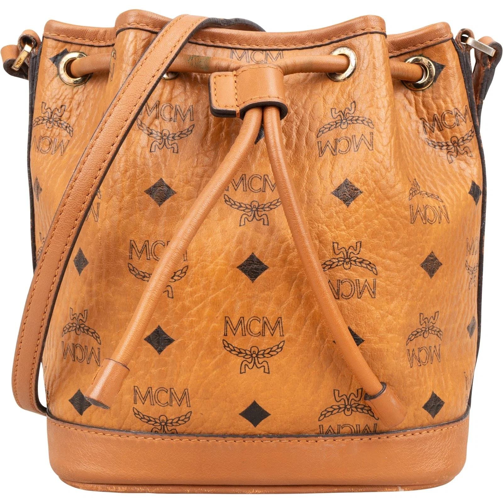 Heritage Drawstring leather crossbody bag