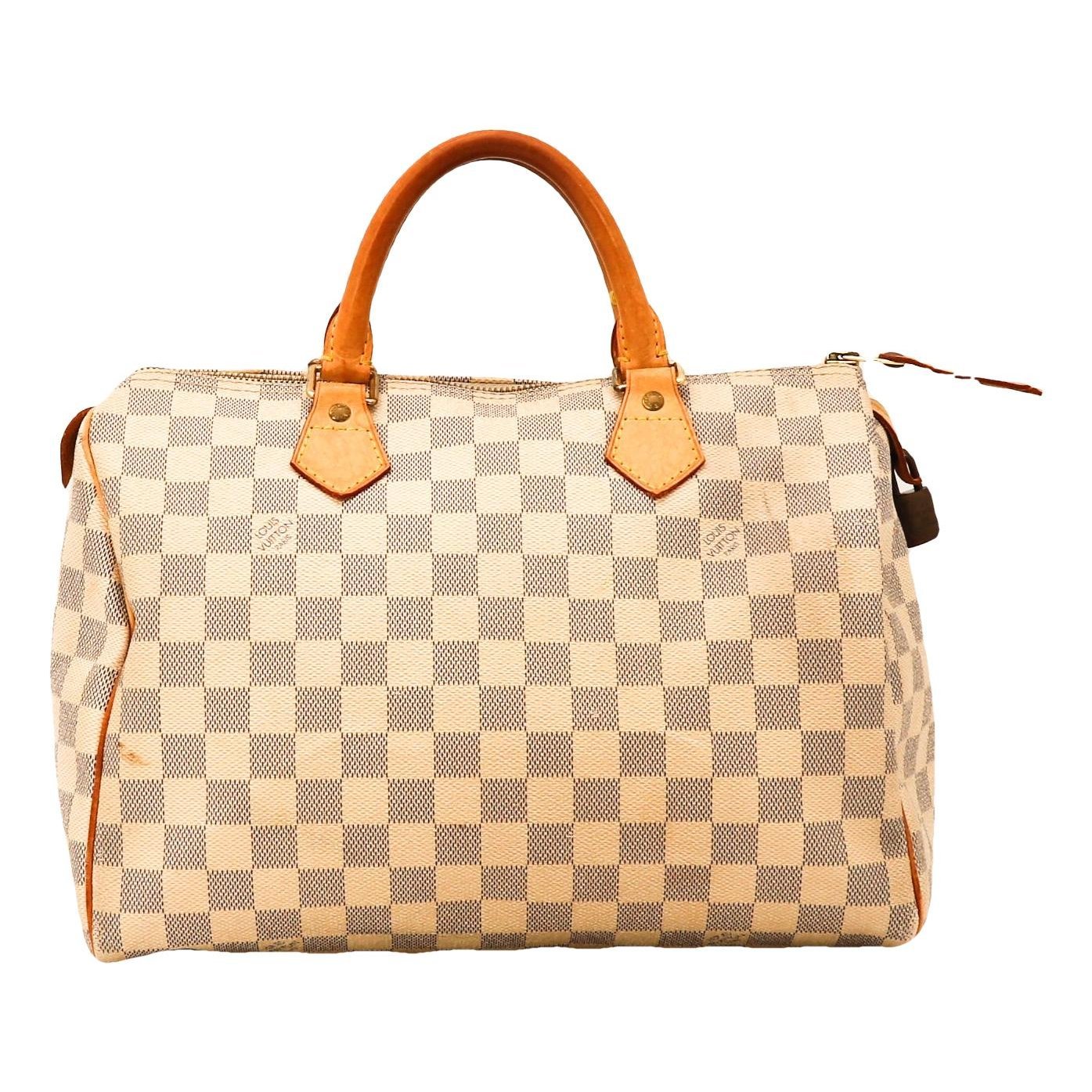 Speedy leather handbag