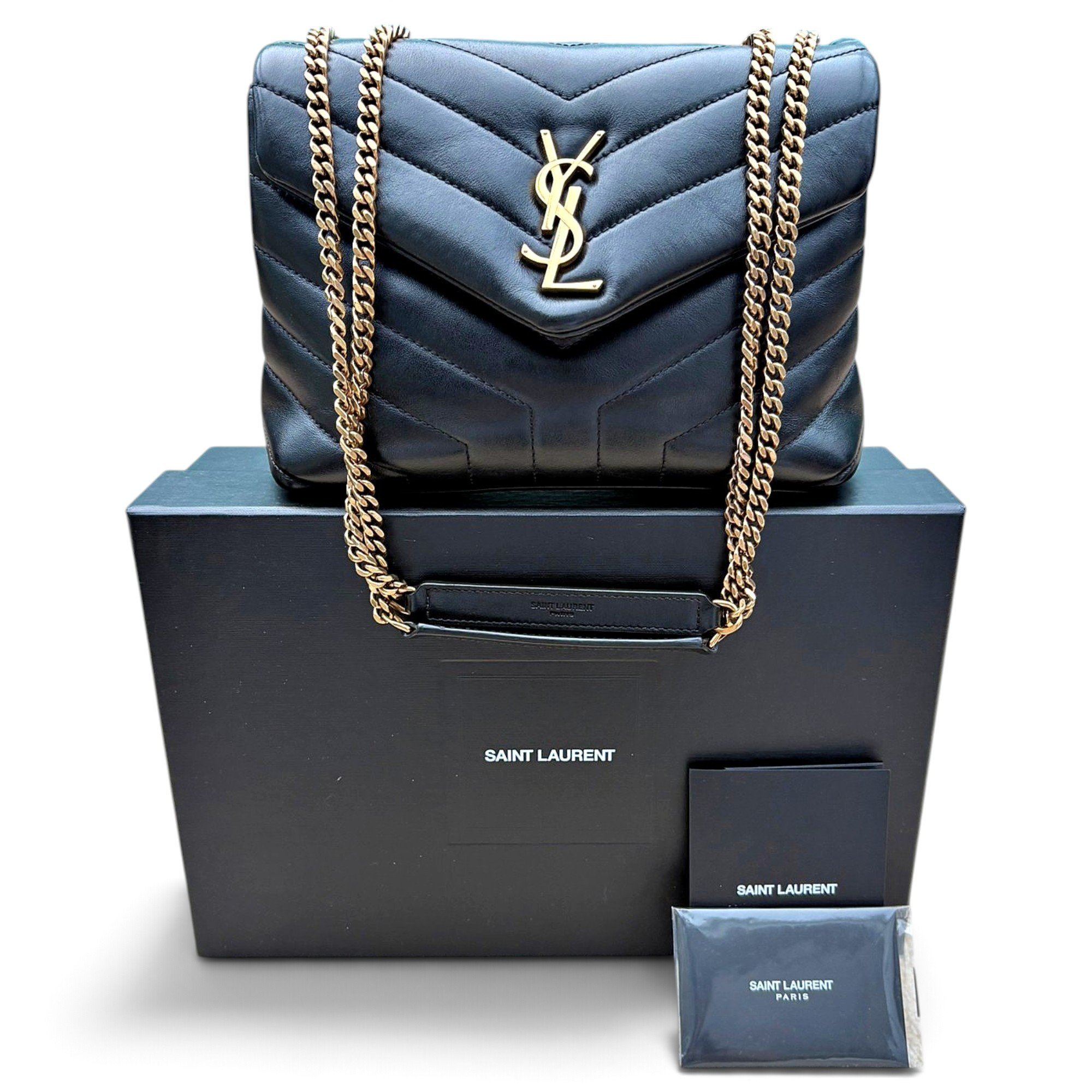 Loulou leather crossbody bag