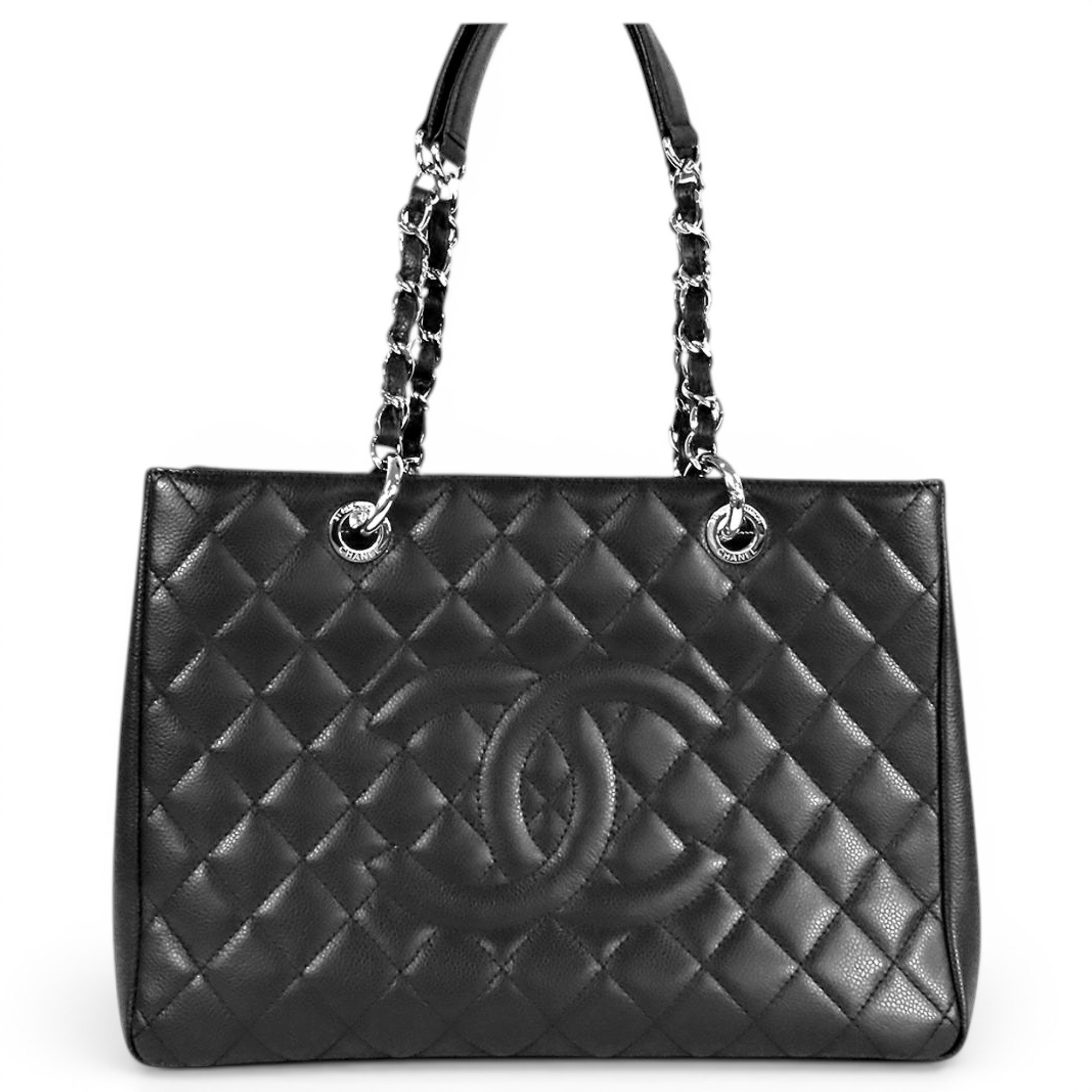 Grand shopping leather tote