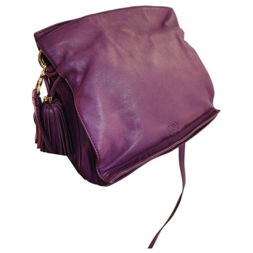 Flamenco leather handbag