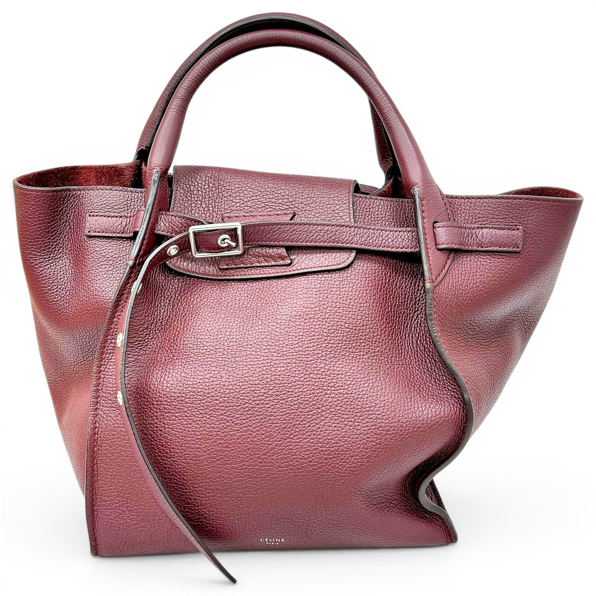Big Bag leather handbag