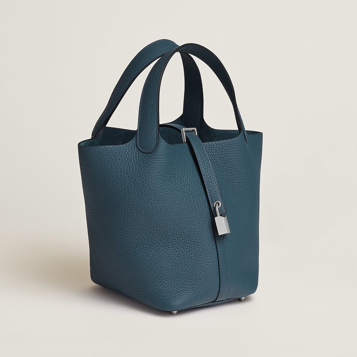 Bleu De Prusse Picotin Lock 18 Bag