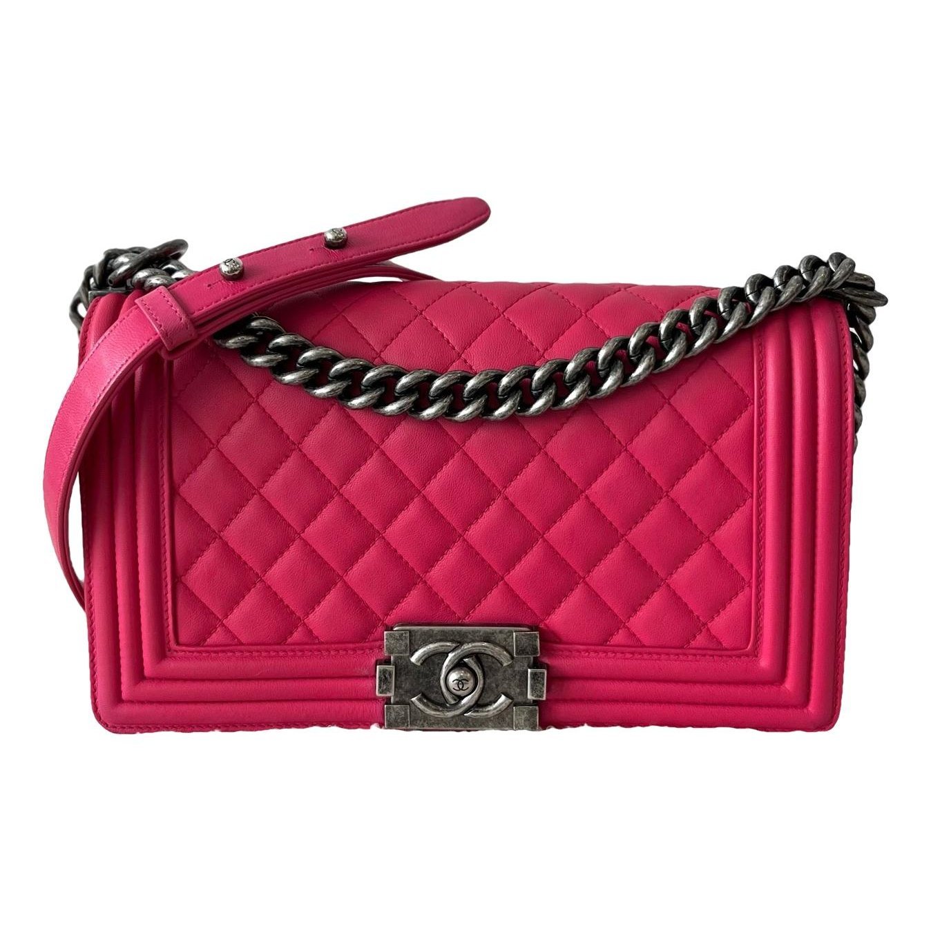 Boy leather crossbody bag