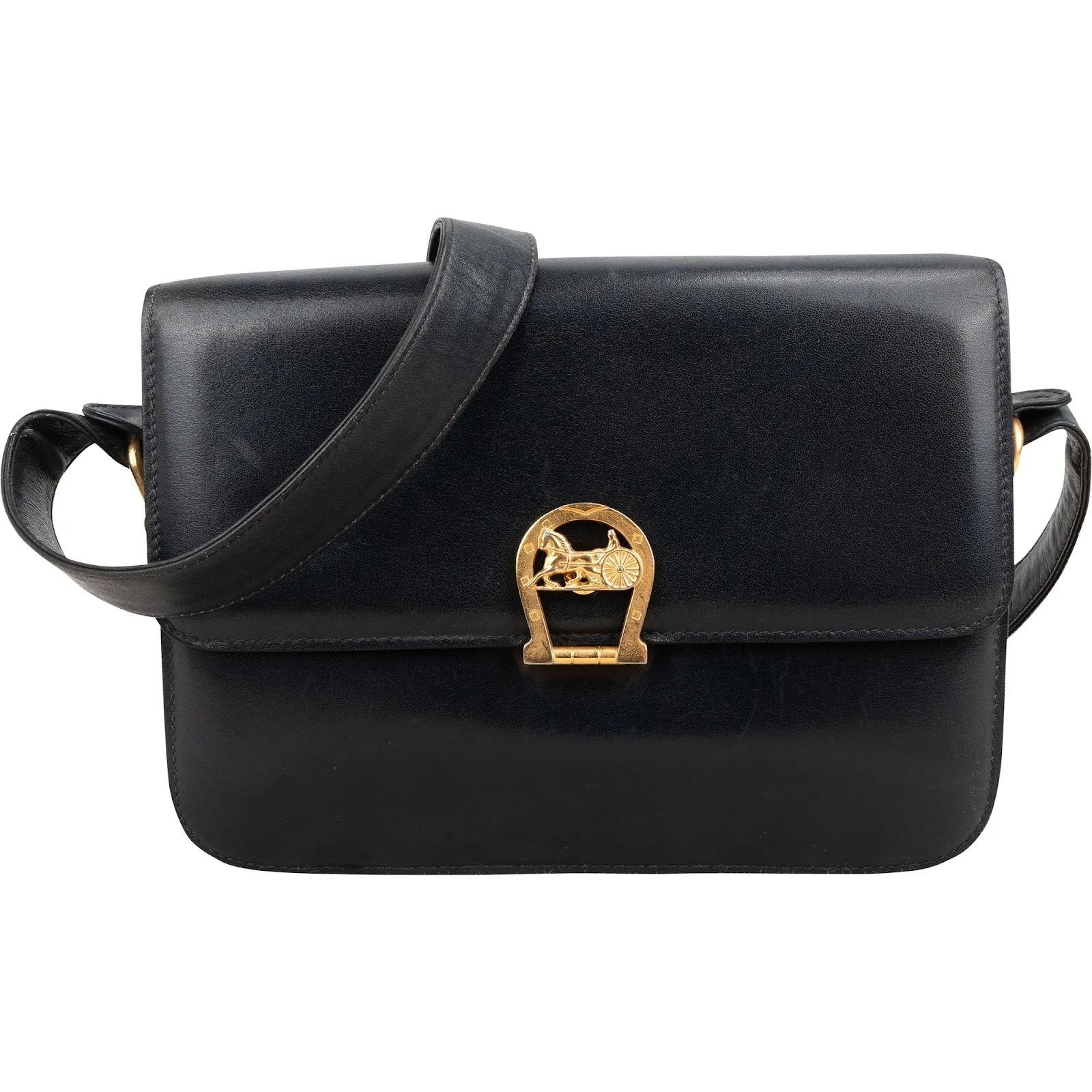 Triomphe leather handbag
