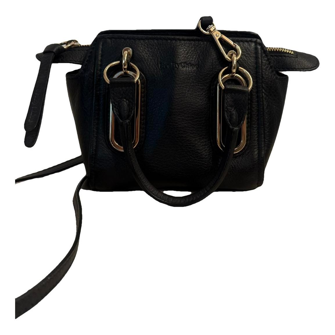Leather crossbody bag