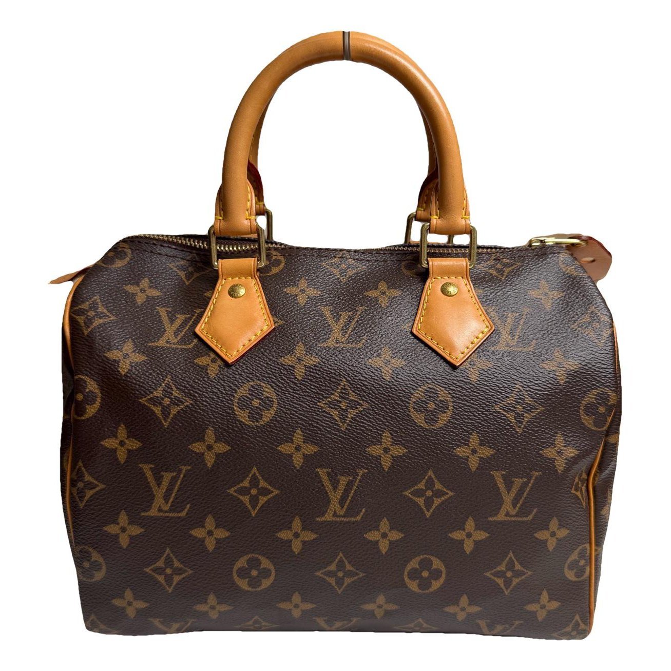 Speedy leather handbag