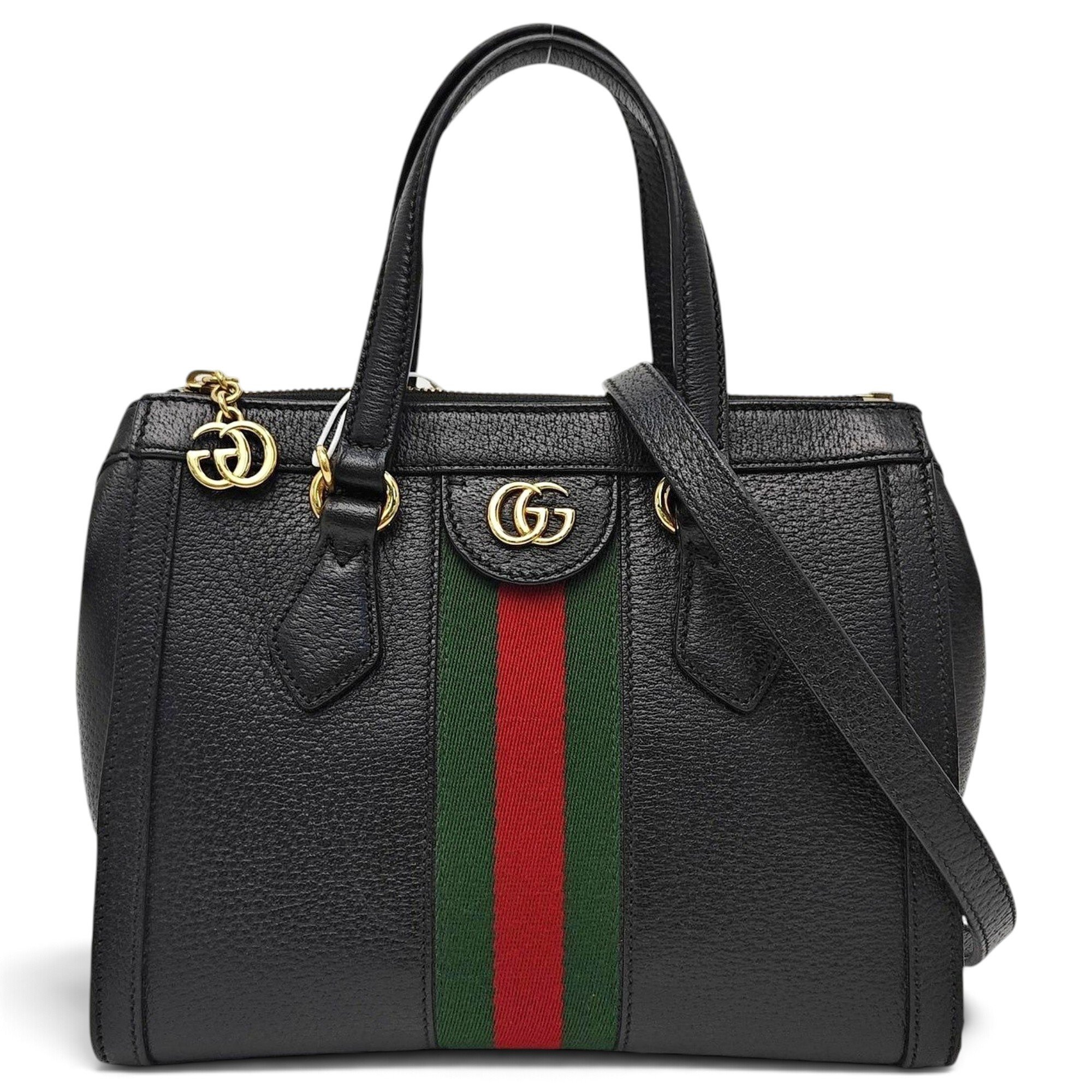 Ophidia leather handbag