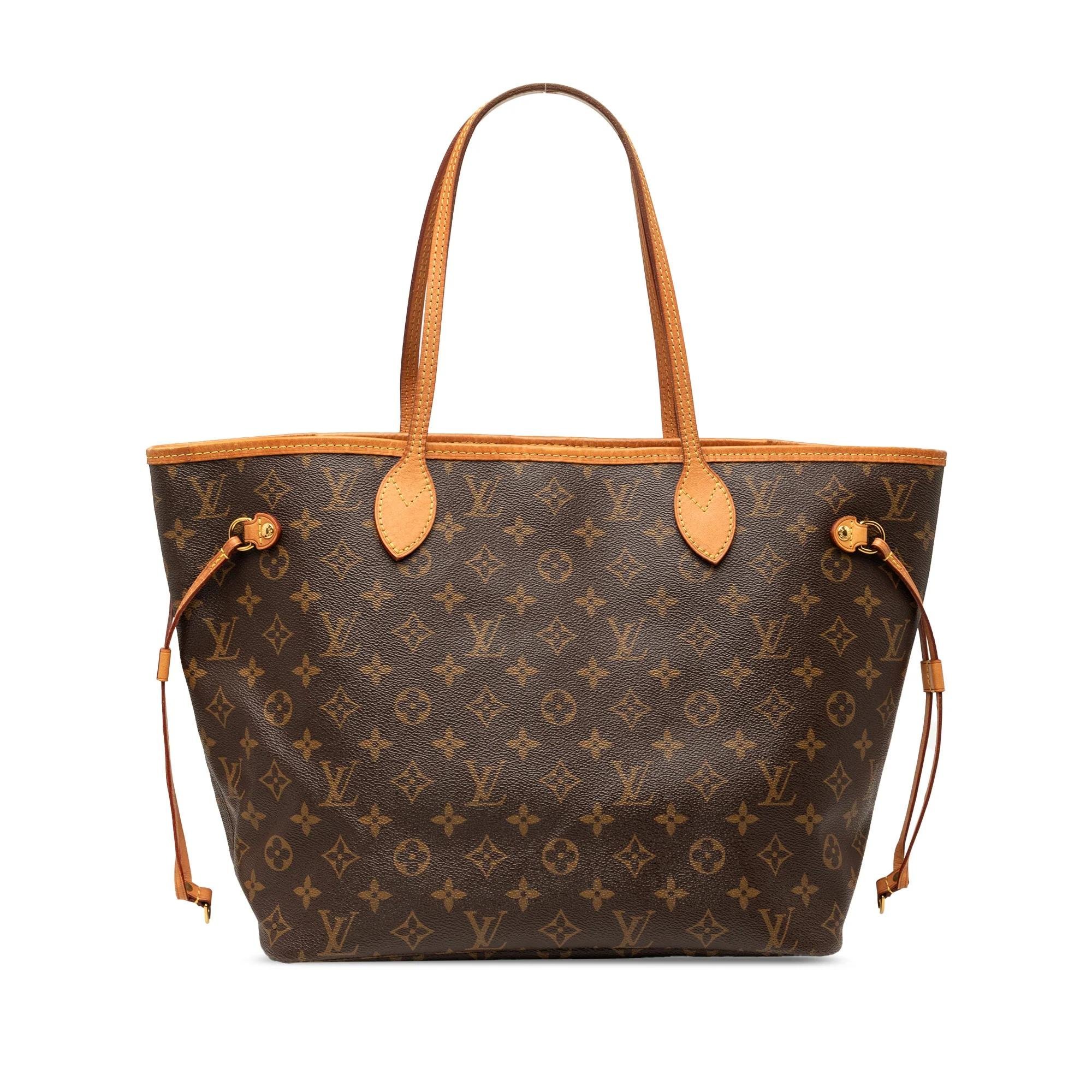 Neverfull leather tote