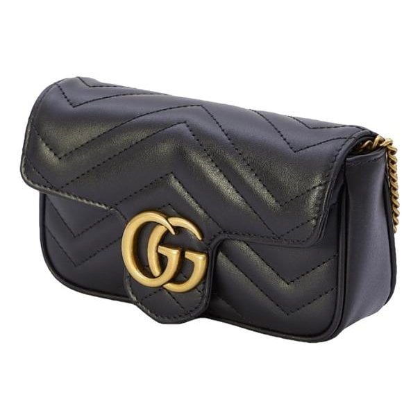 GG Marmont Flap leather crossbody bag